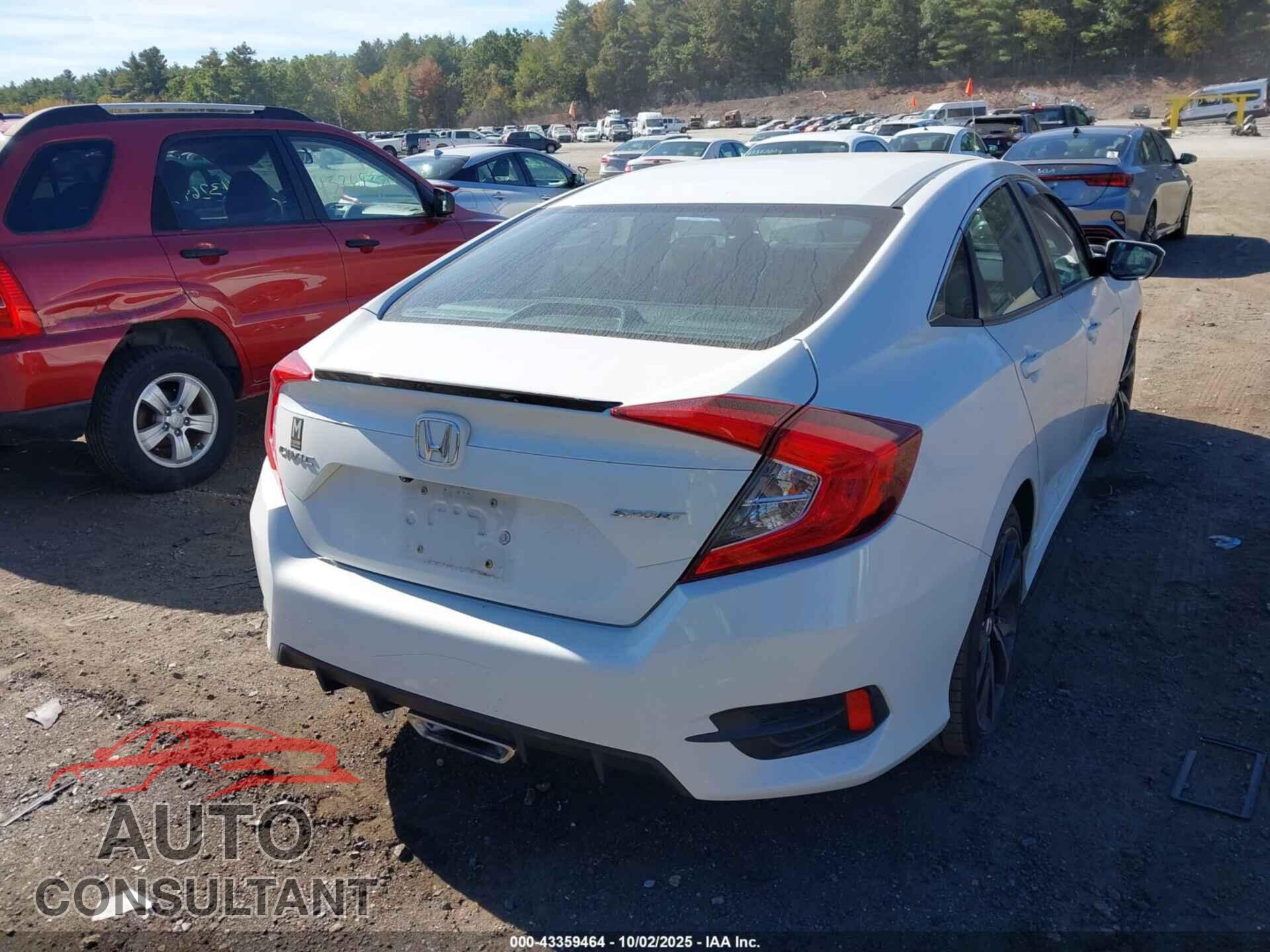 HONDA CIVIC 2019 - 2HGFC2F85KH537490