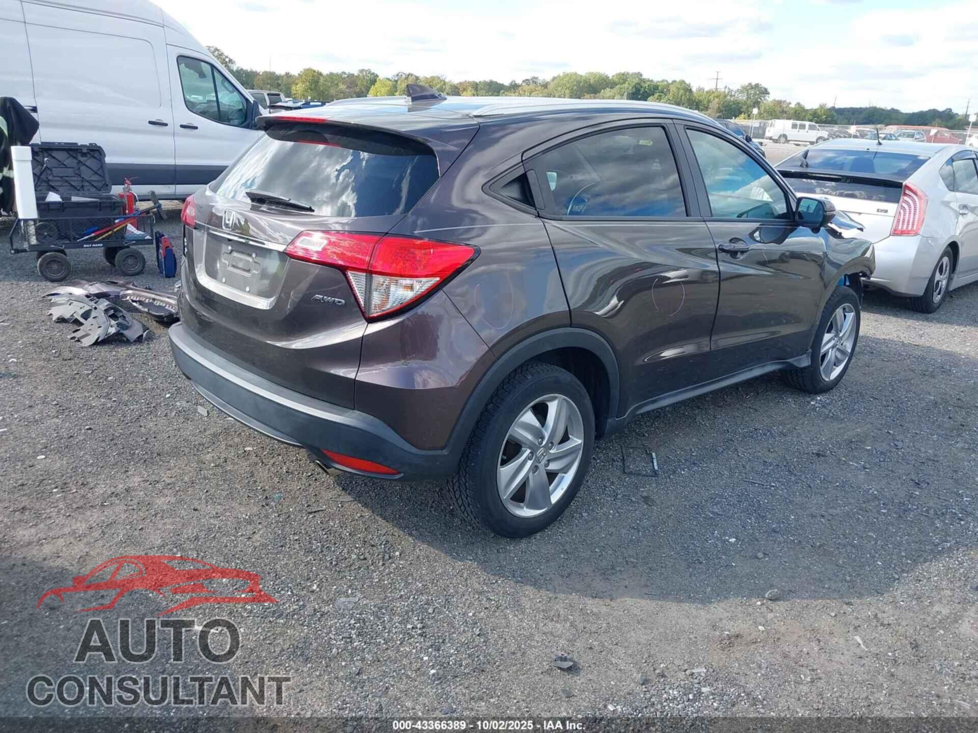 HONDA HR-V 2019 - 3CZRU6H57KM740590