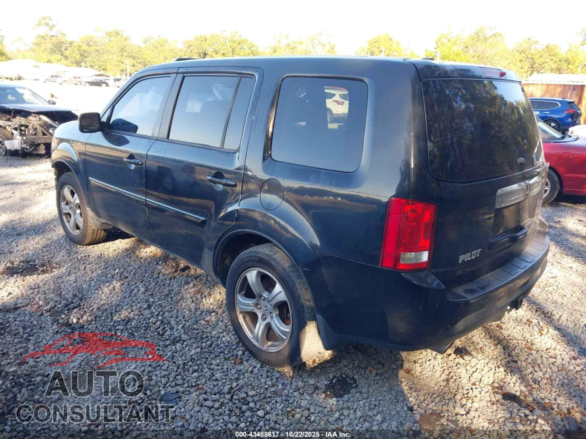 HONDA PILOT 2012 - 5FNYF3H67CB015368