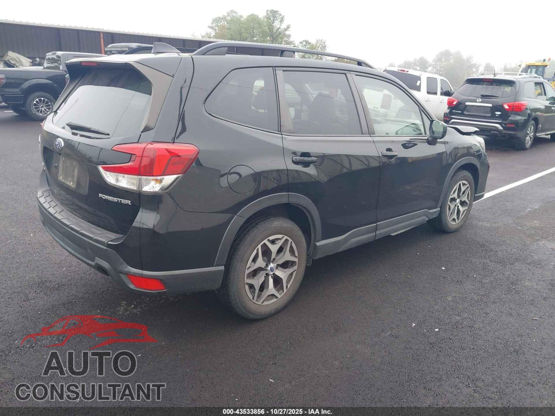SUBARU FORESTER 2019 - JF2SKAEC0KH509183