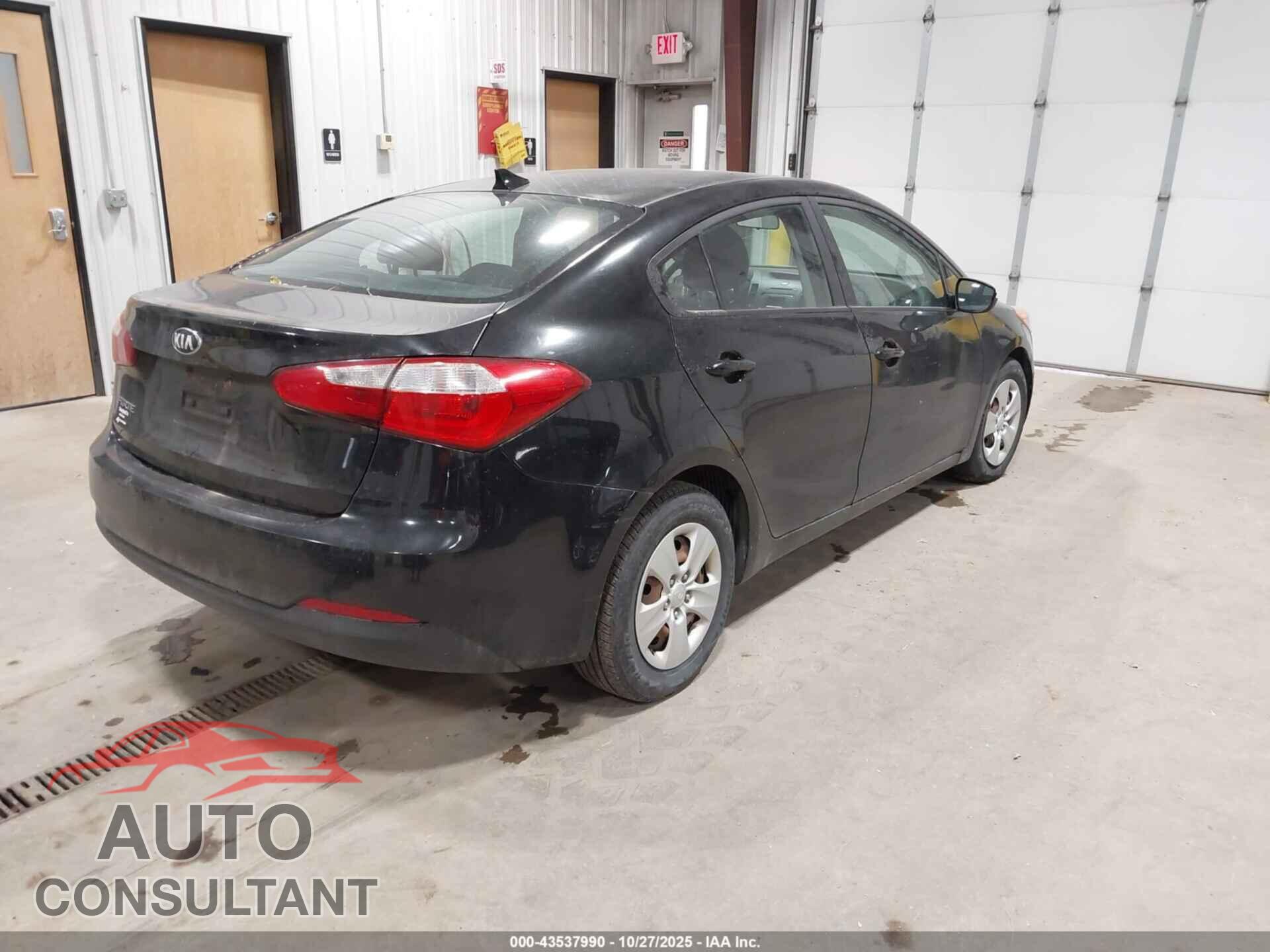 KIA FORTE 2016 - KNAFK4A62G5455831