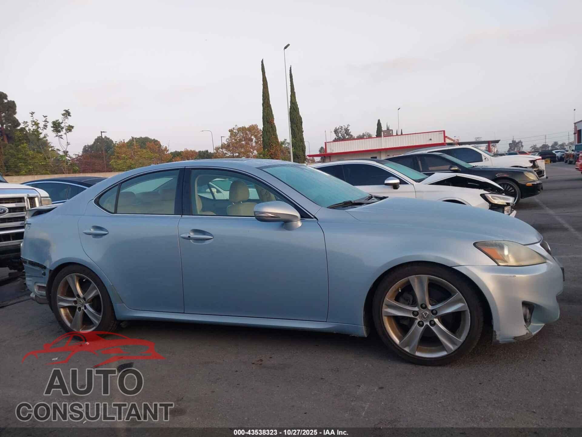 LEXUS IS 250 2013 - JTHBF5C26D5189536