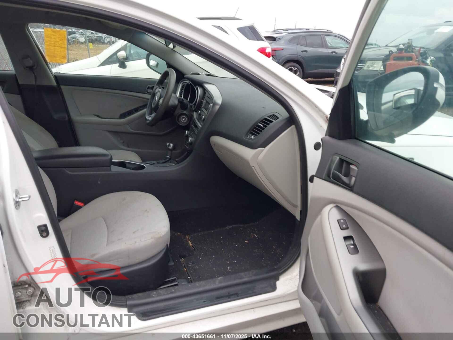 KIA OPTIMA 2015 - KNAGM4A77F5641743