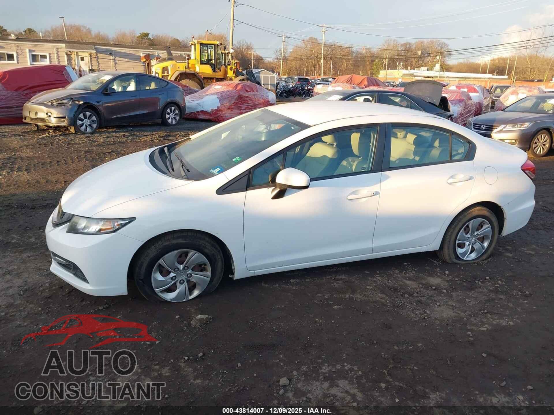 HONDA CIVIC 2014 - 19XFB2F5XEE226435