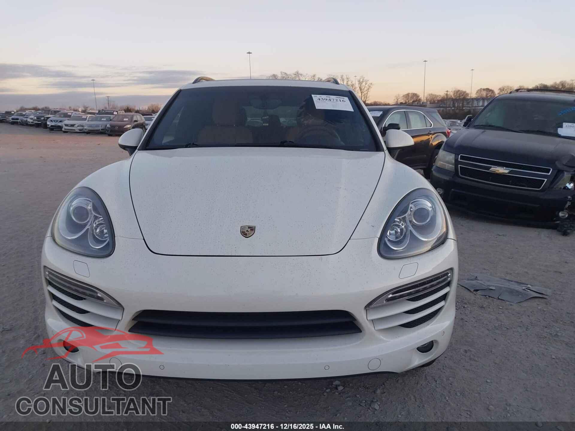 PORSCHE CAYENNE 2012 - WP1AA2A22CLA01150
