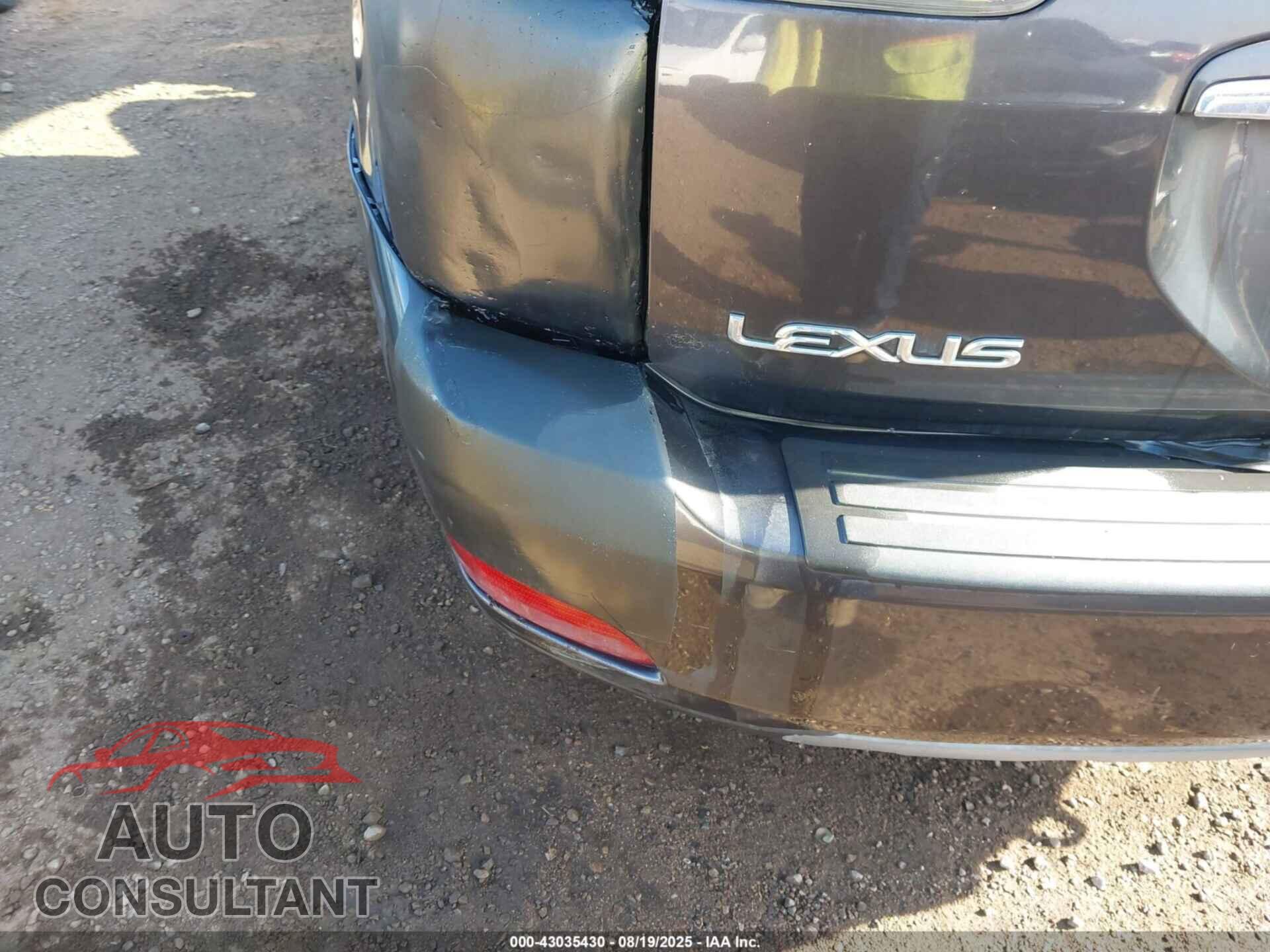 LEXUS RX 350 2009 - 2T2GK31U49C078095