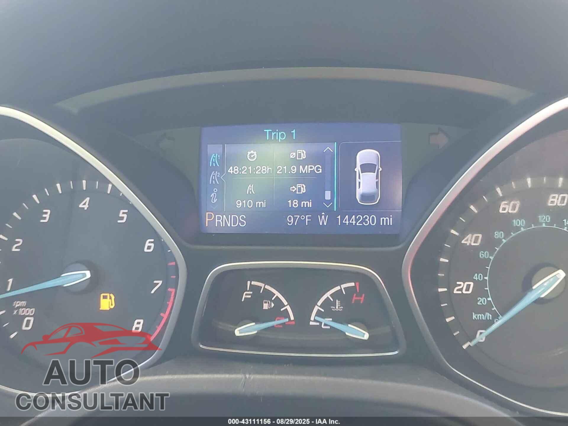 FORD FOCUS 2013 - 1FADP3K27DL280037