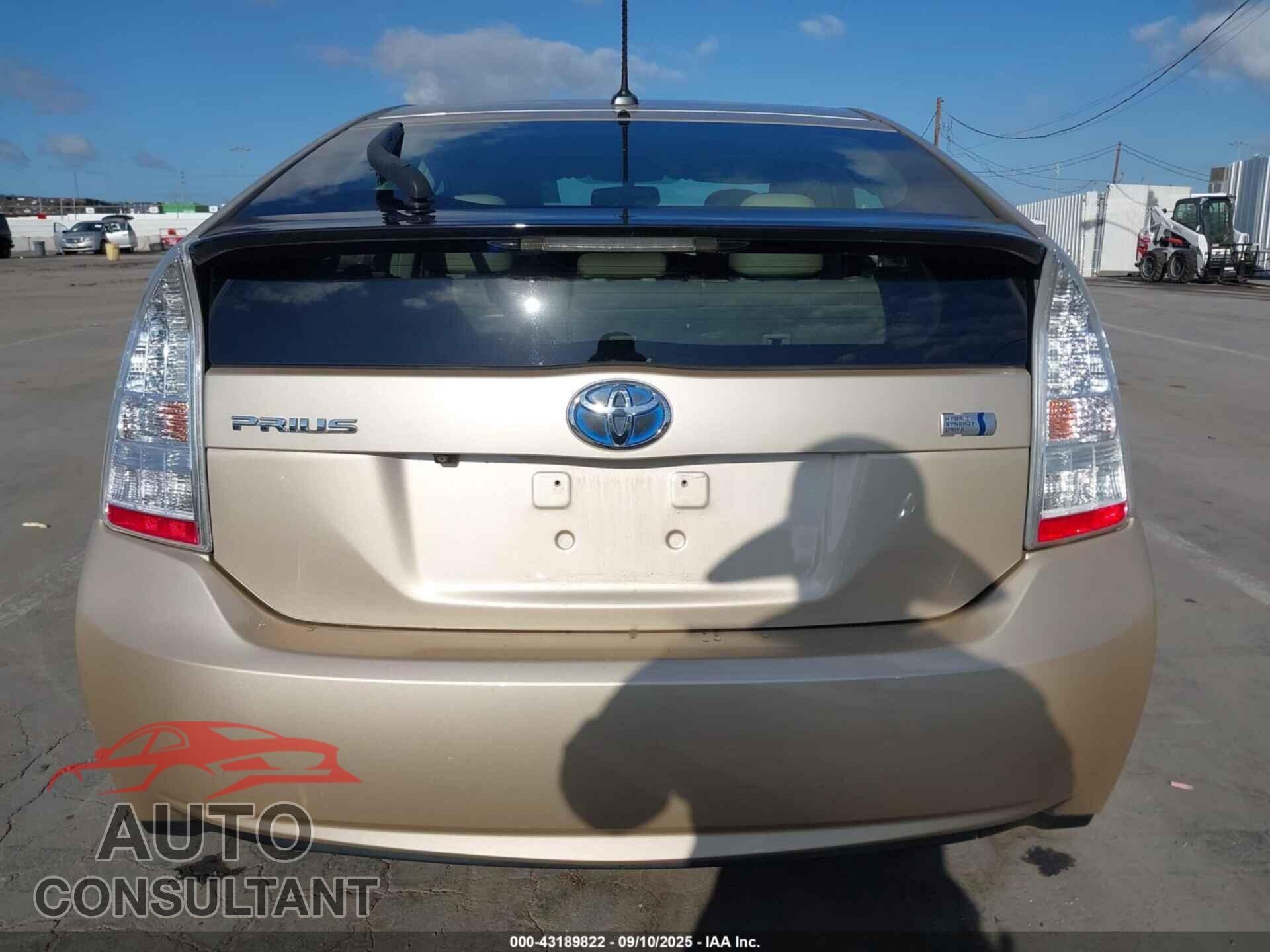 TOYOTA PRIUS 2011 - JTDKN3DU1B1358262