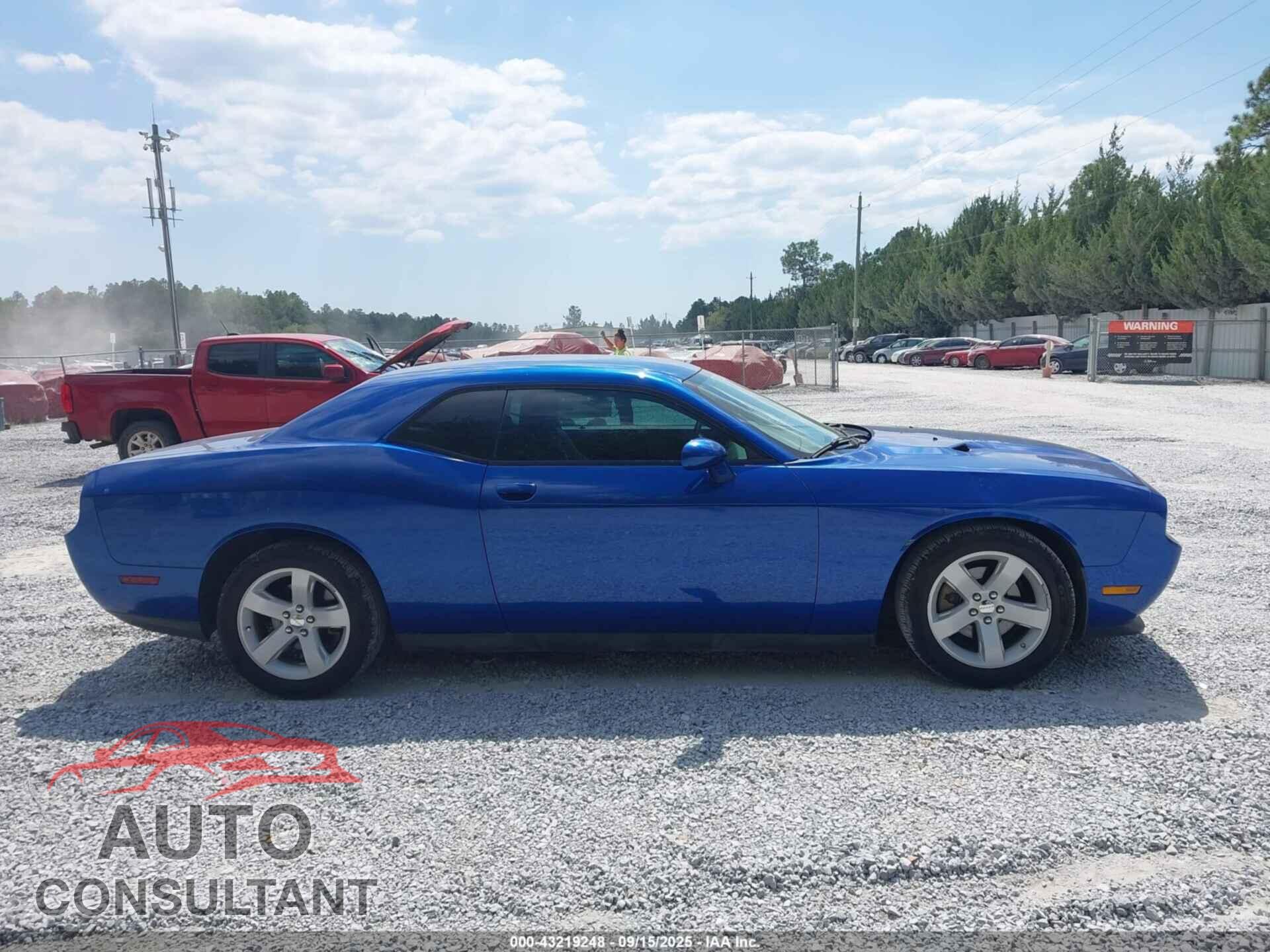 DODGE CHALLENGER 2012 - 2C3CDYAG0CH238835