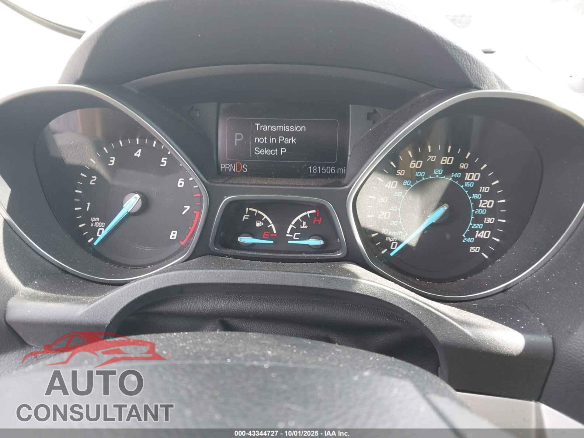 FORD ESCAPE 2013 - 1FMCU9H99DUC37962