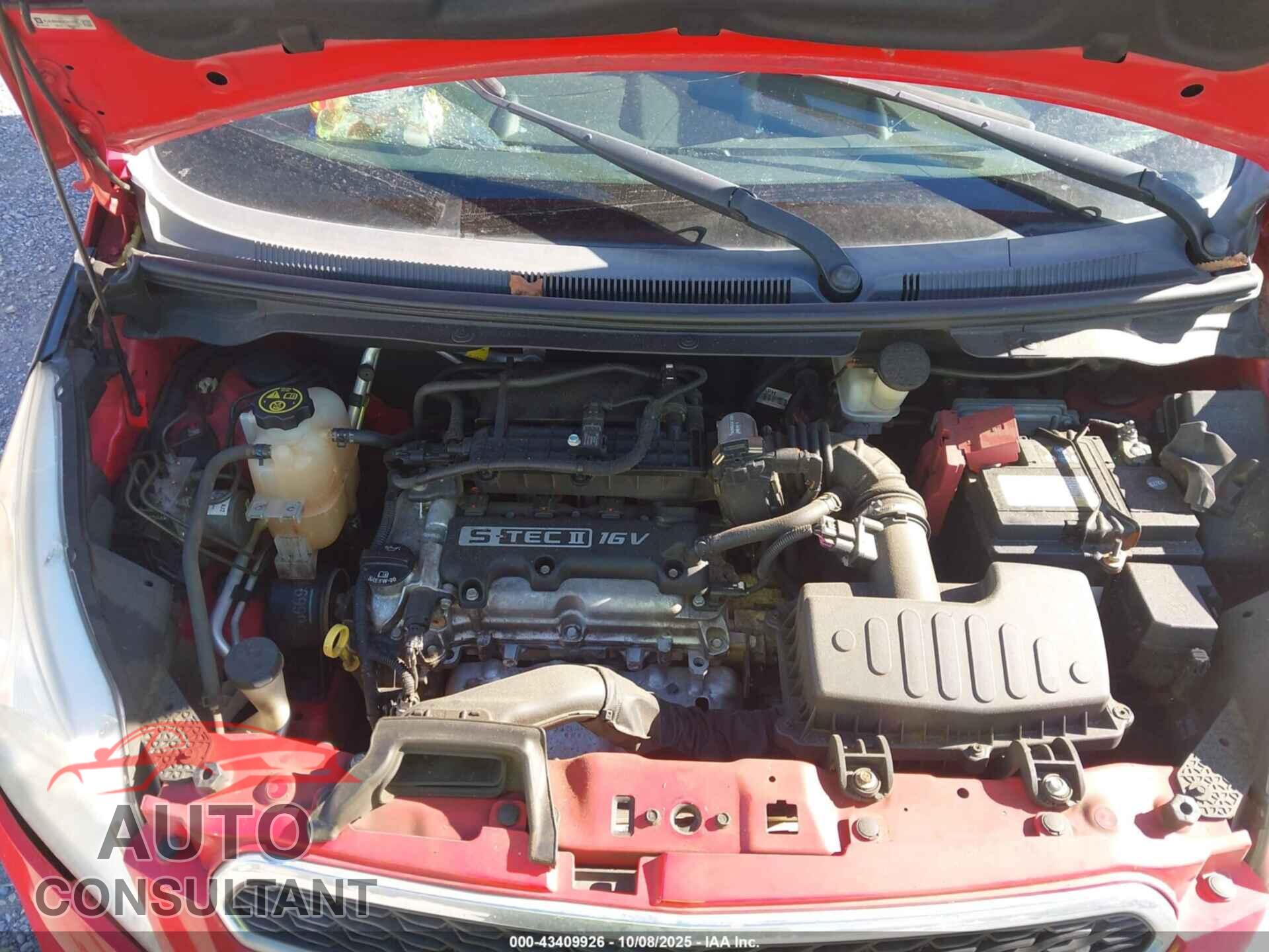 CHEVROLET SPARK 2013 - KL8CB6S99DC611793
