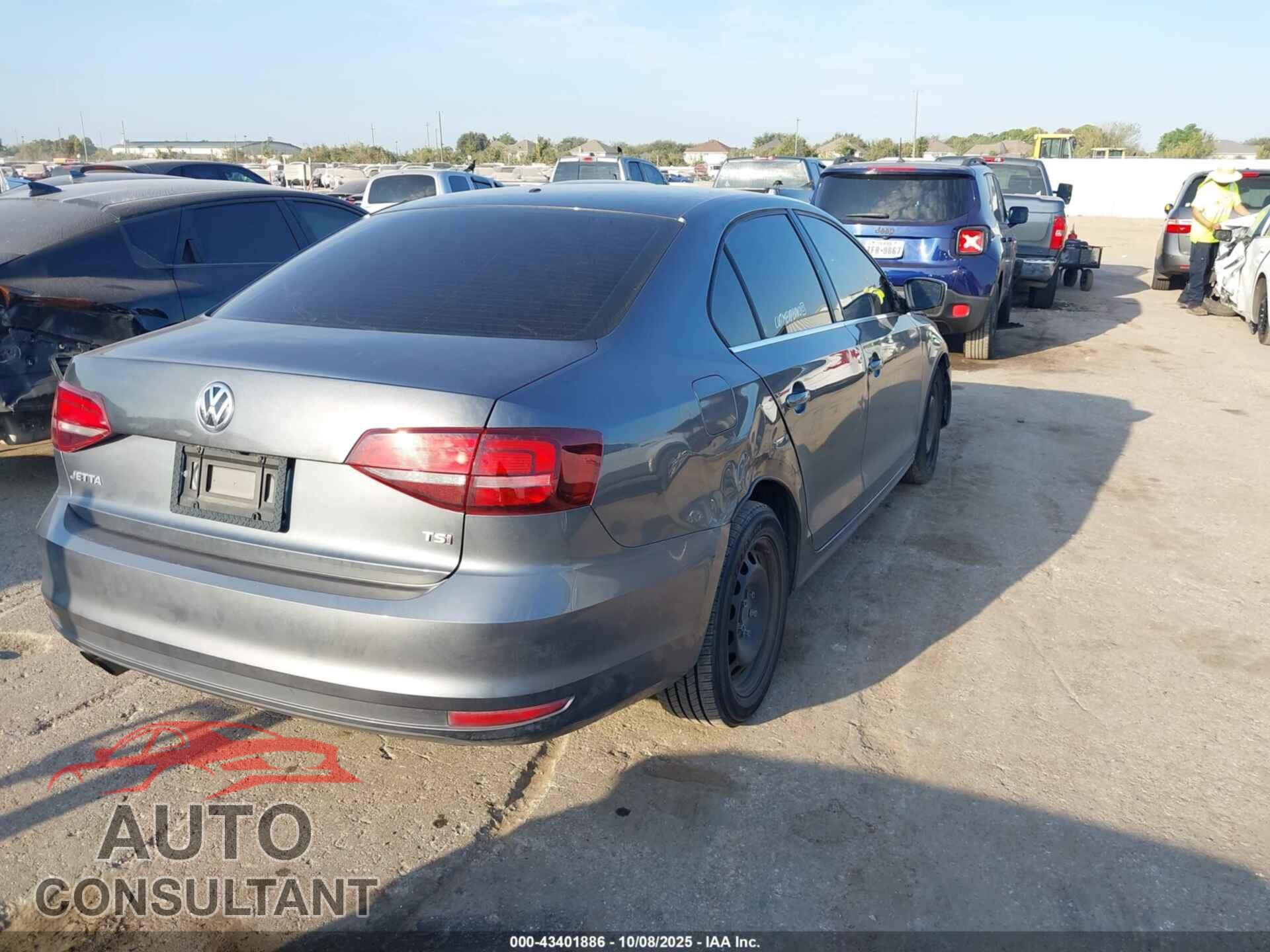 VOLKSWAGEN JETTA 2017 - 3VW2B7AJ6HM370040
