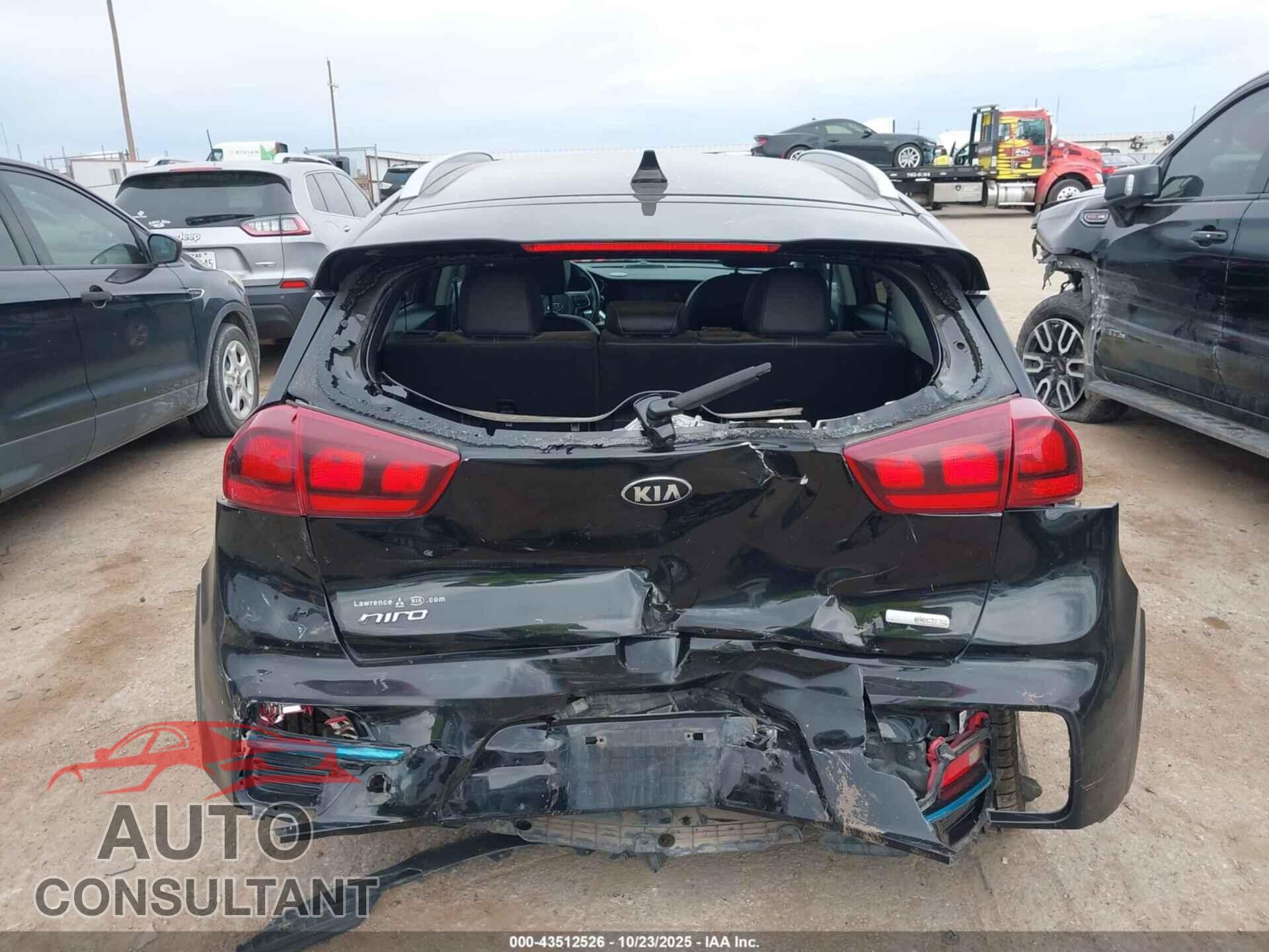 KIA NIRO EV 2020 - KNDCC3LG6L5071595