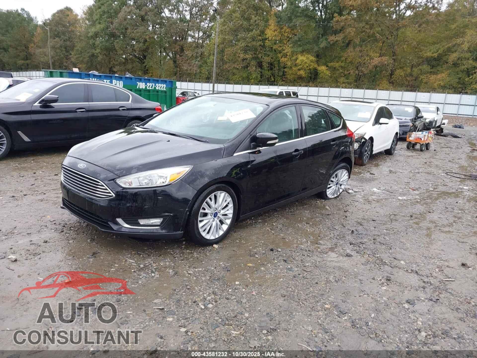 FORD FOCUS 2018 - 1FADP3N20JL251891