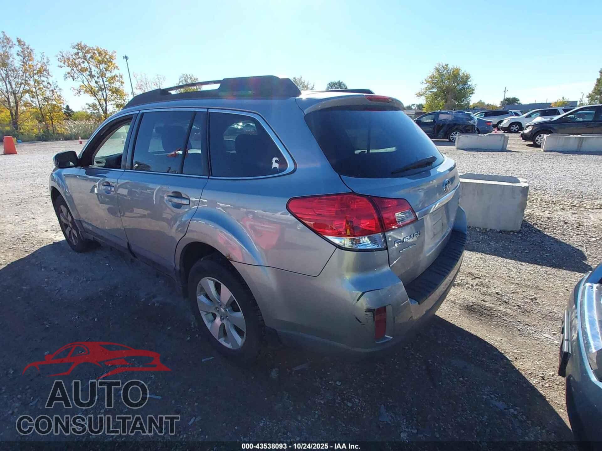 SUBARU OUTBACK 2010 - 4S4BREJC0A2319193