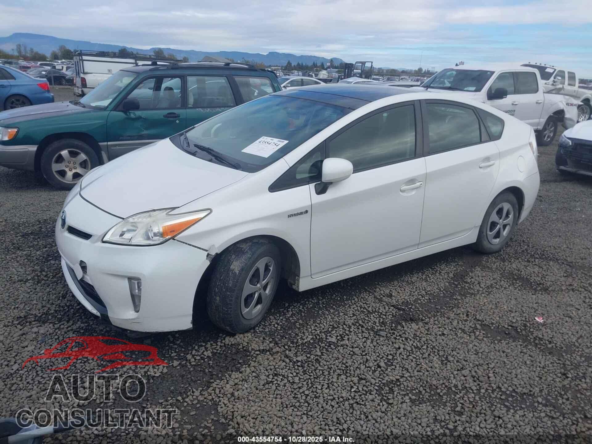 TOYOTA PRIUS 2014 - JTDKN3DU4E0390603