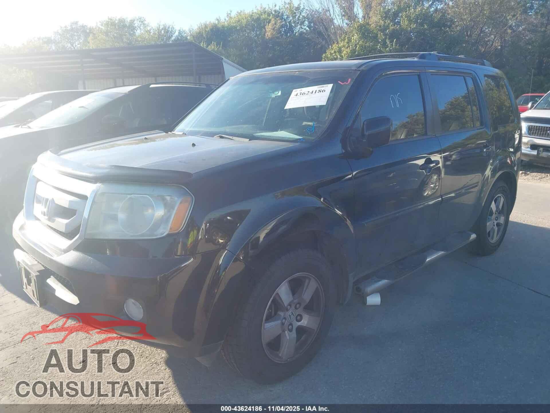 HONDA PILOT 2009 - 5FNYF48699B007738