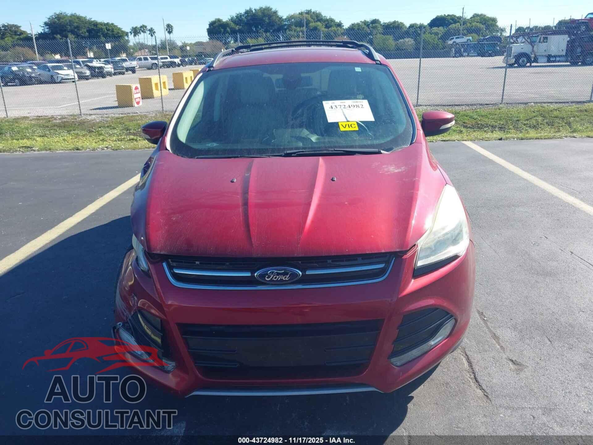 FORD ESCAPE 2013 - 1FMCU0H98DUD49129