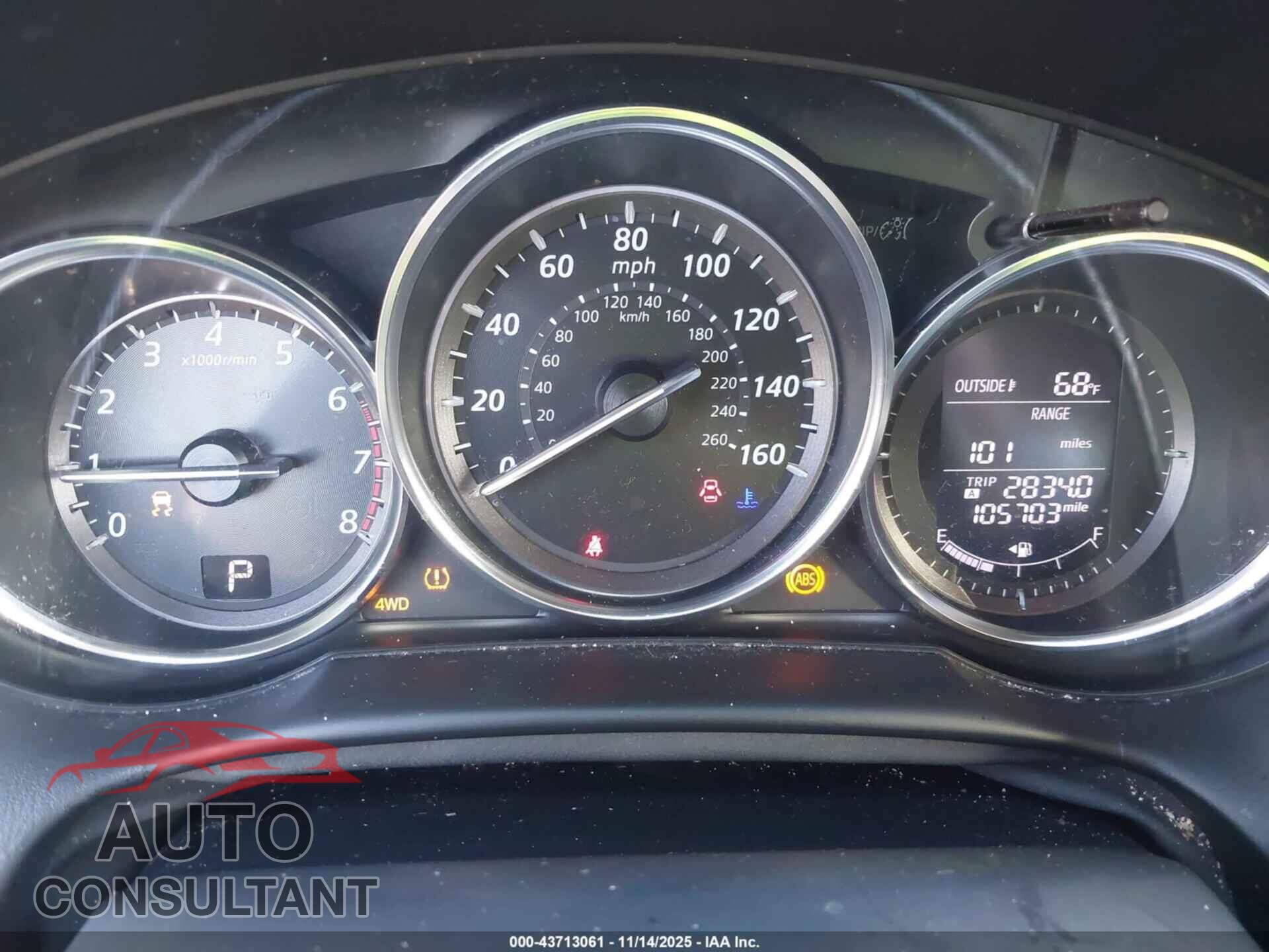 MAZDA CX-5 2014 - JM3KE4DY0E0363009
