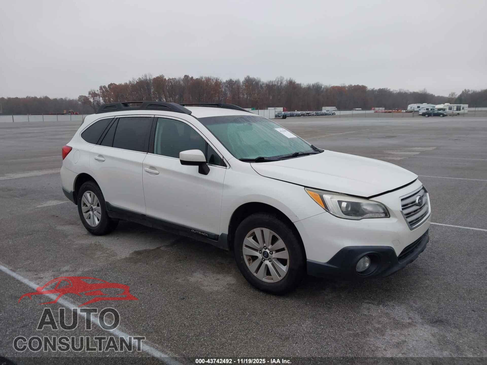 SUBARU OUTBACK 2015 - 4S4BSBCC7F3331097
