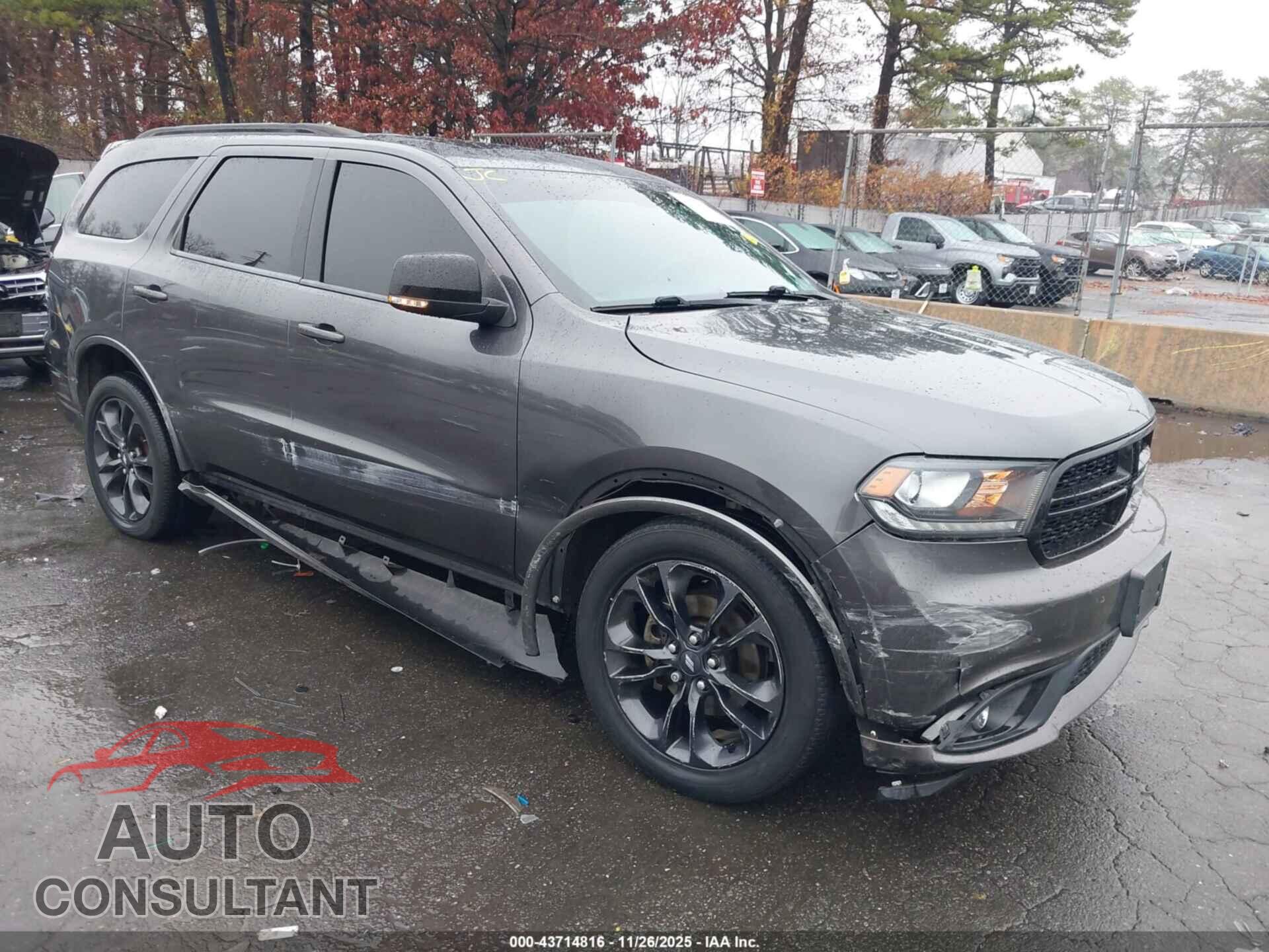 DODGE DURANGO 2018 - 1C4RDJDG0JC261797
