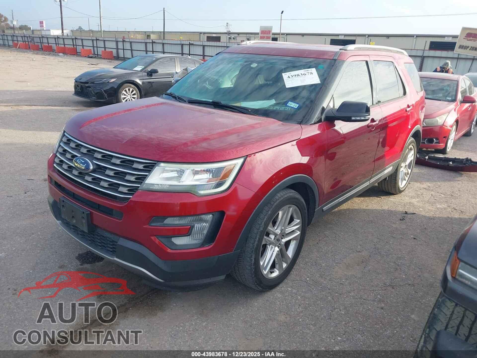 FORD EXPLORER 2017 - 1FM5K7D85HGA33373