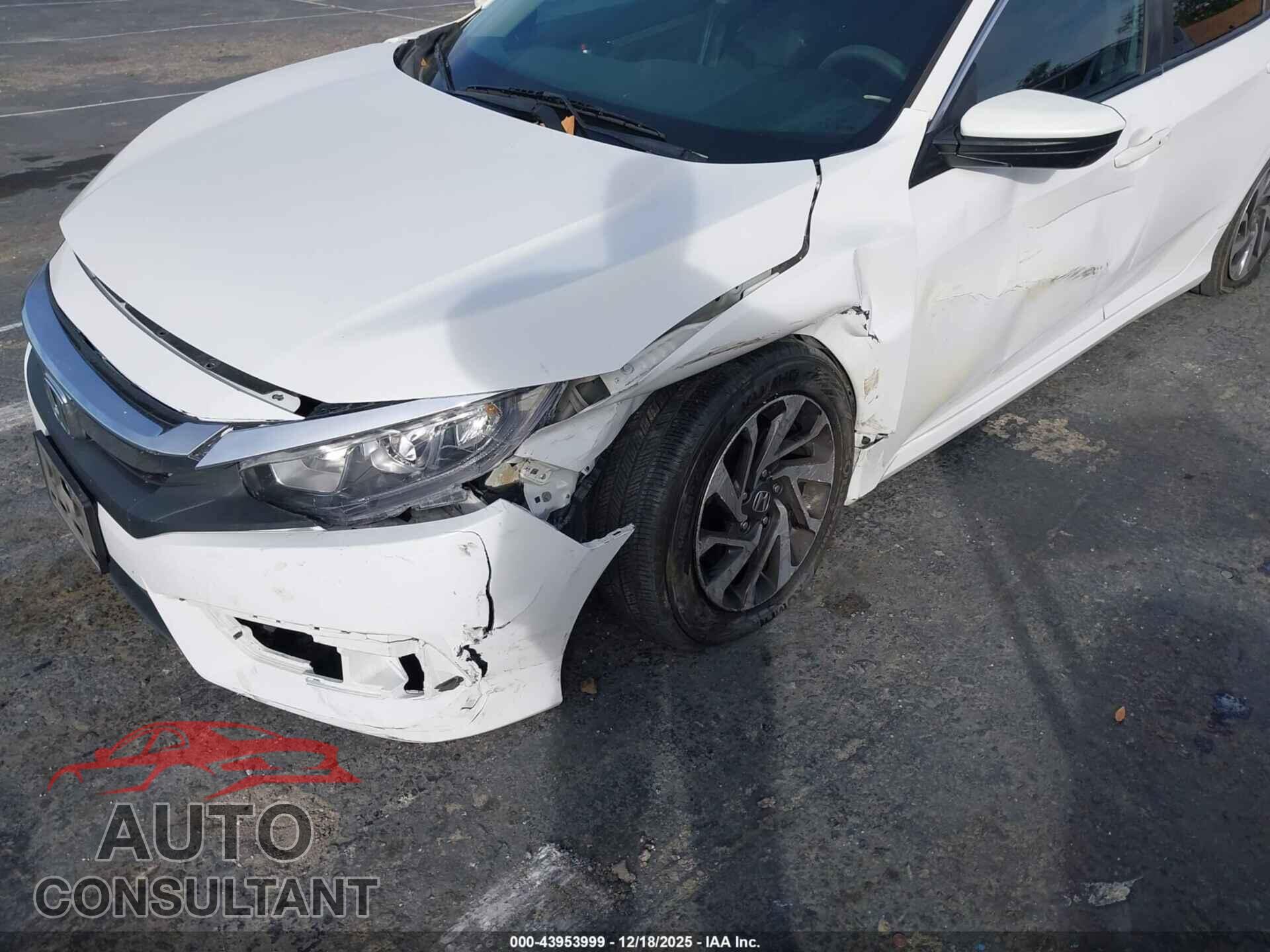 HONDA CIVIC 2017 - 19XFC2F70HE202289