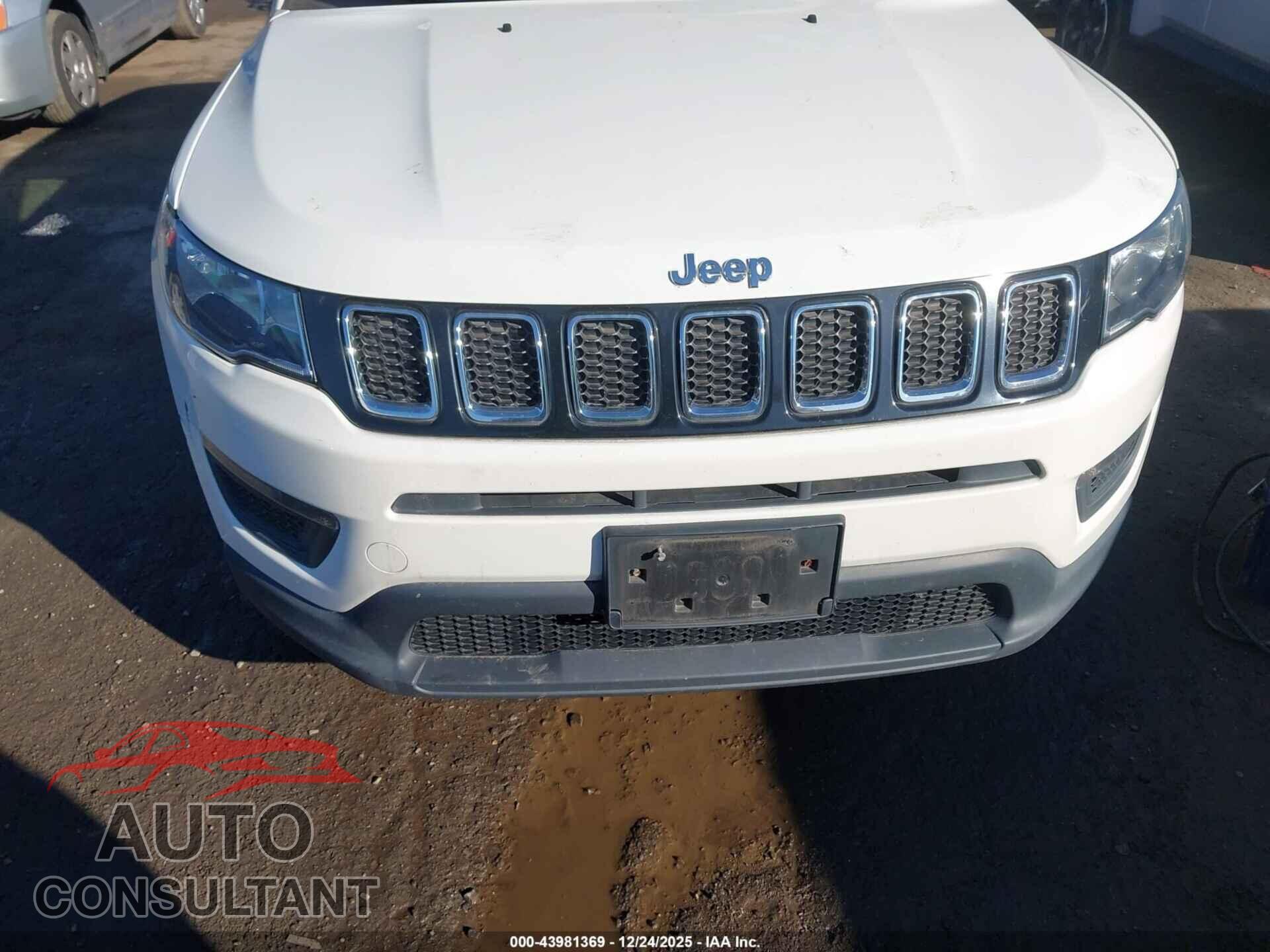 JEEP NEW COMPASS 2017 - 3C4NJDAB8HT660344