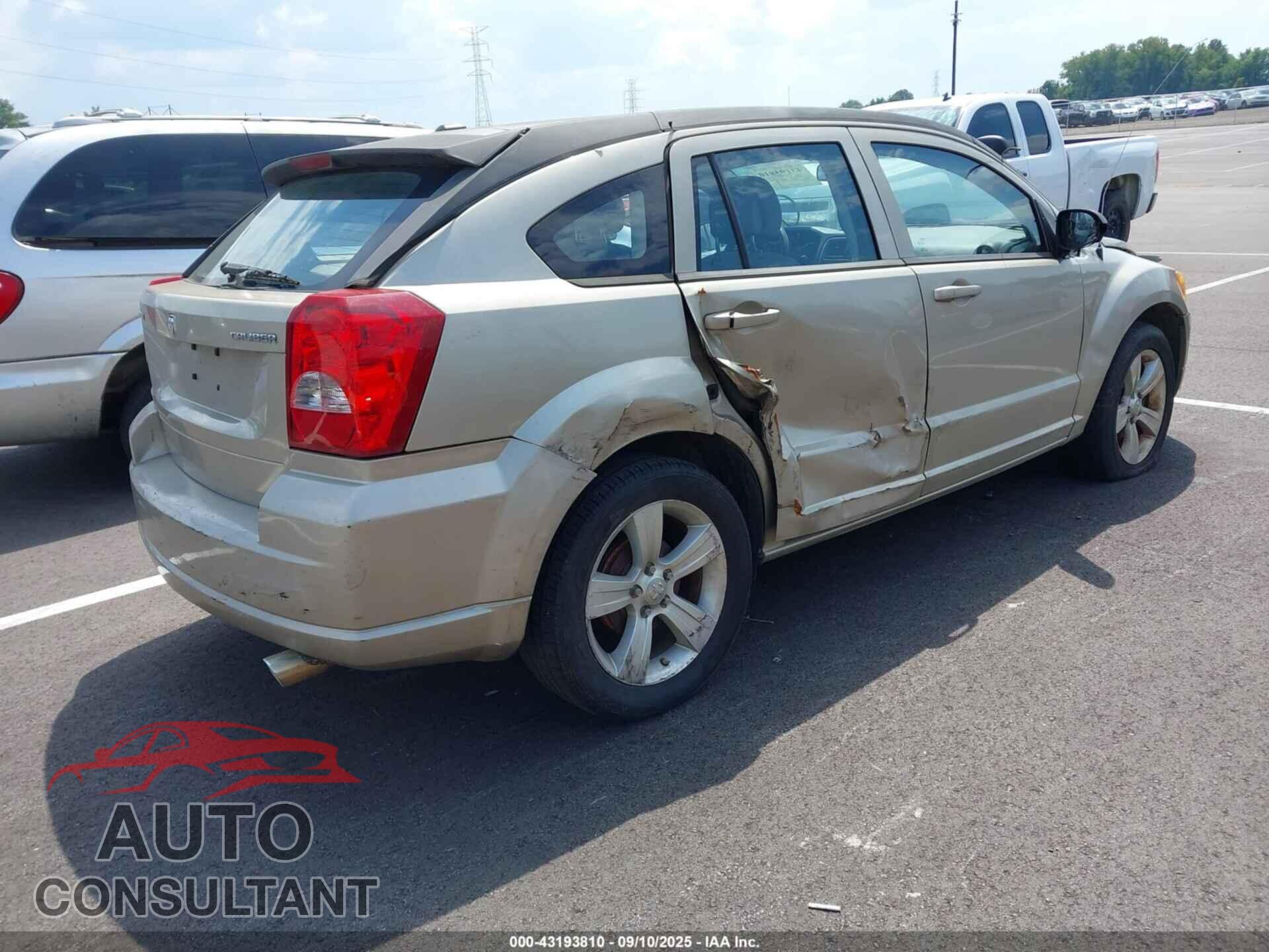 DODGE CALIBER 2010 - 1B3CB3HA3AD546258