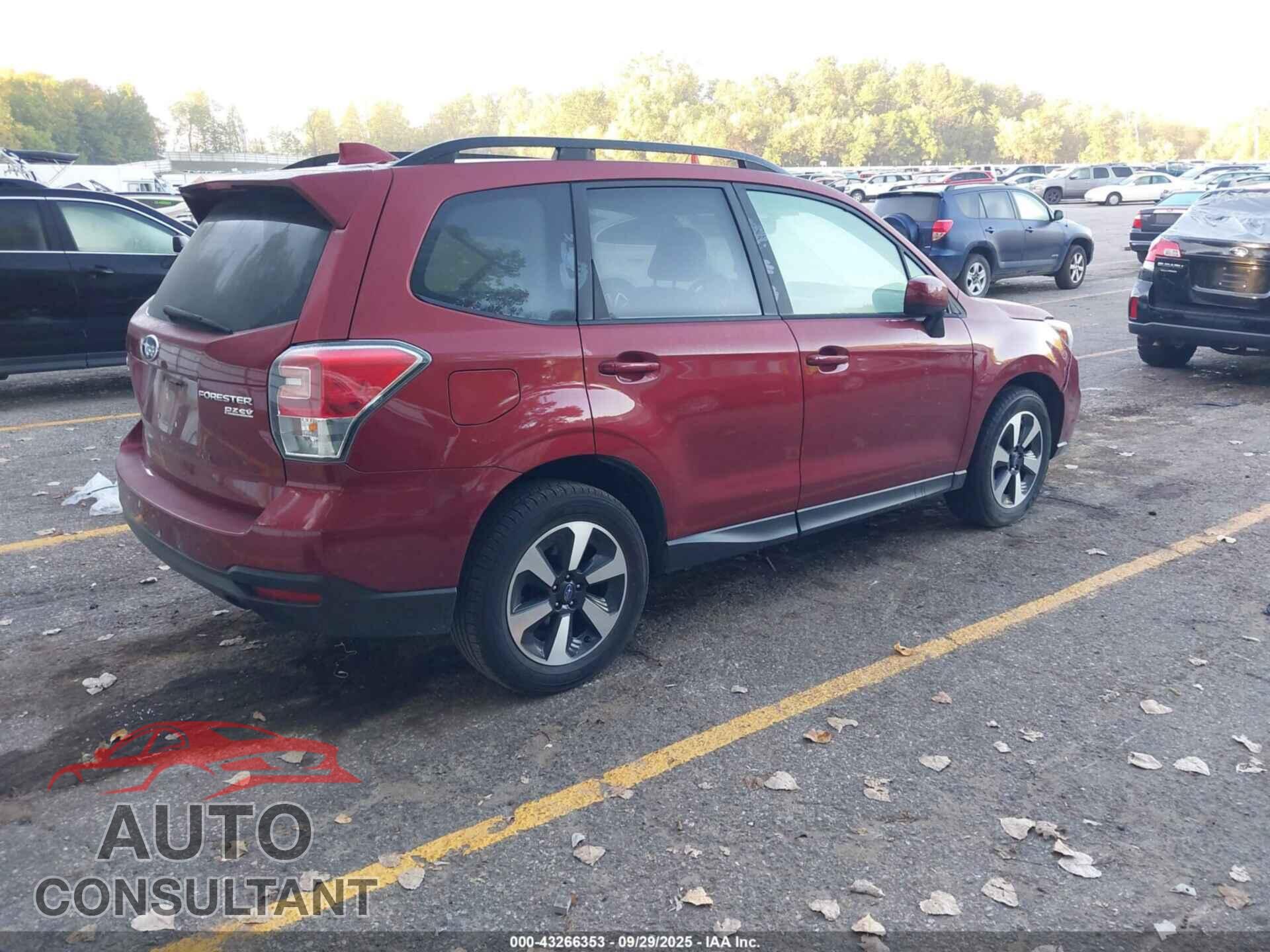 SUBARU FORESTER 2017 - JF2SJAEC0HH415686
