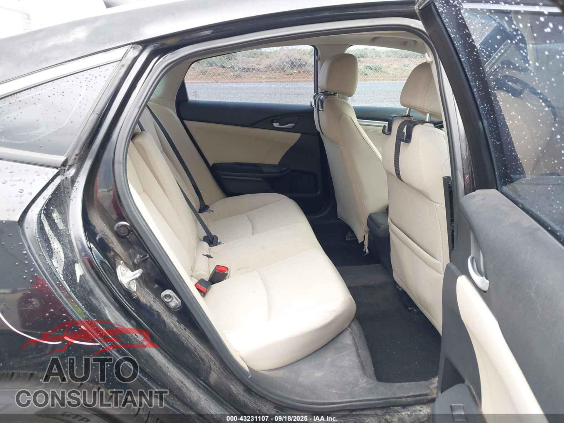 HONDA CIVIC 2017 - 19XFC2F76HE017633