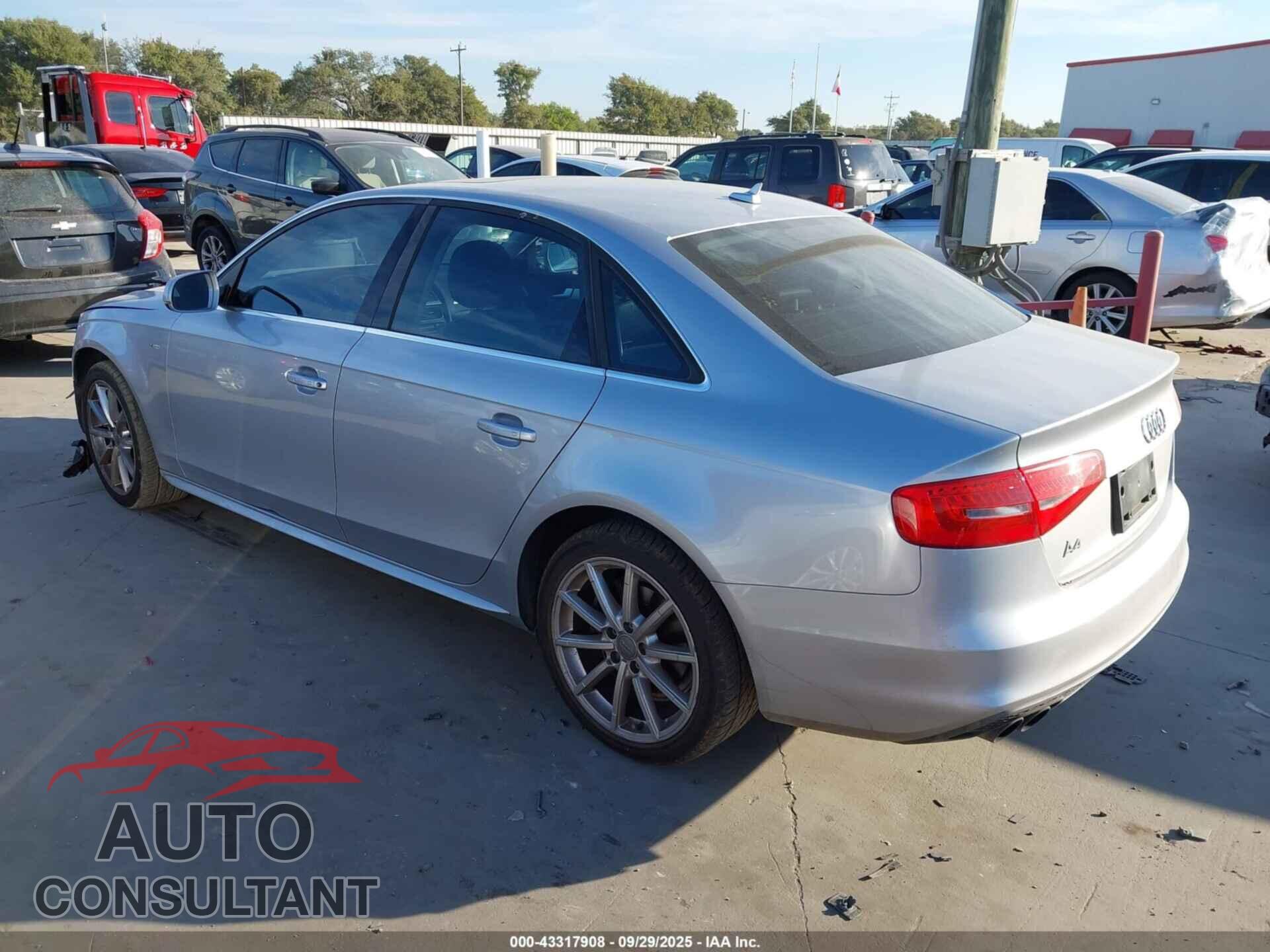 AUDI A4 2015 - WAUAFAFL3FN025896