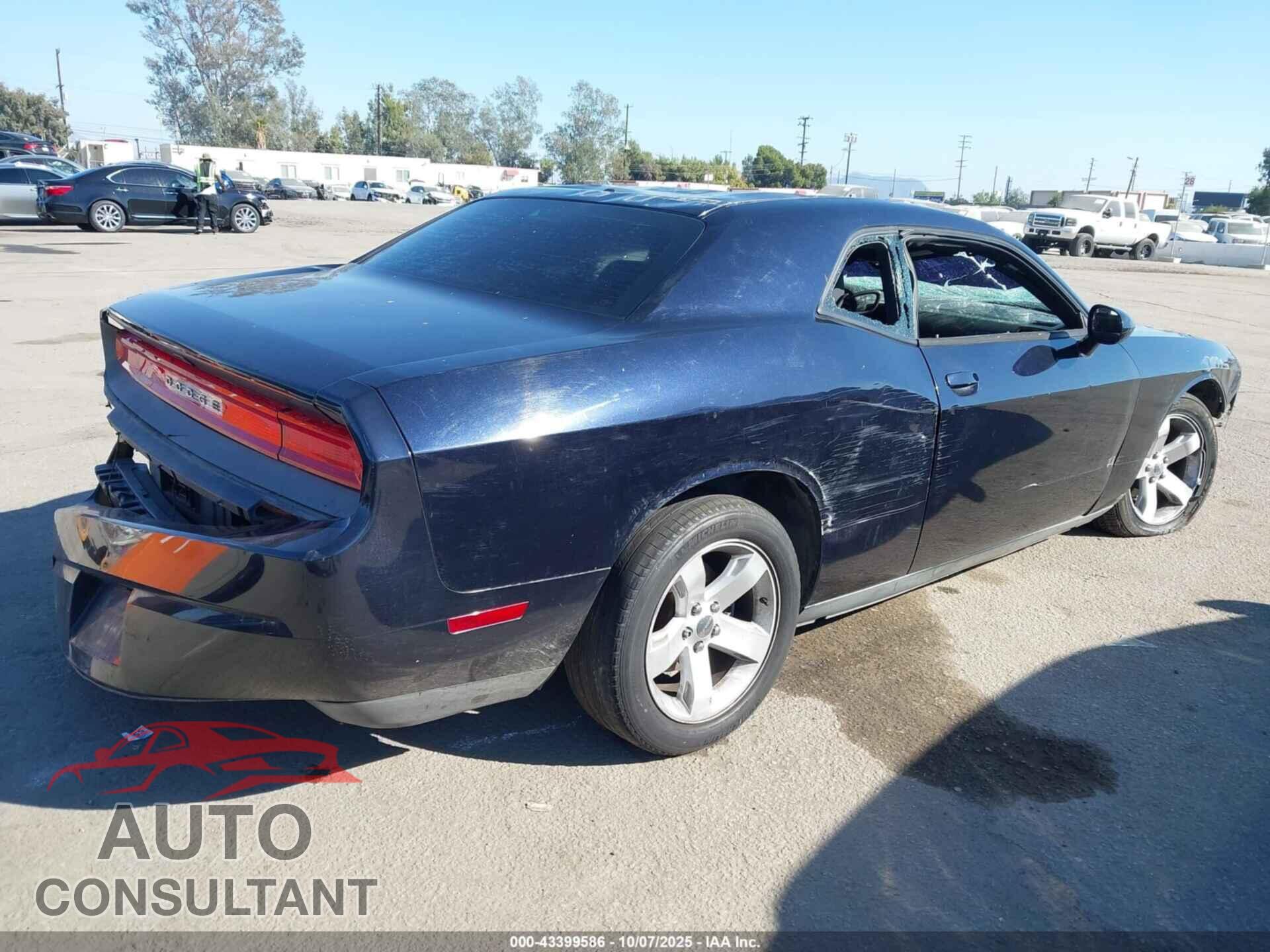 DODGE CHALLENGER 2012 - 2C3CDYAG4CH157319