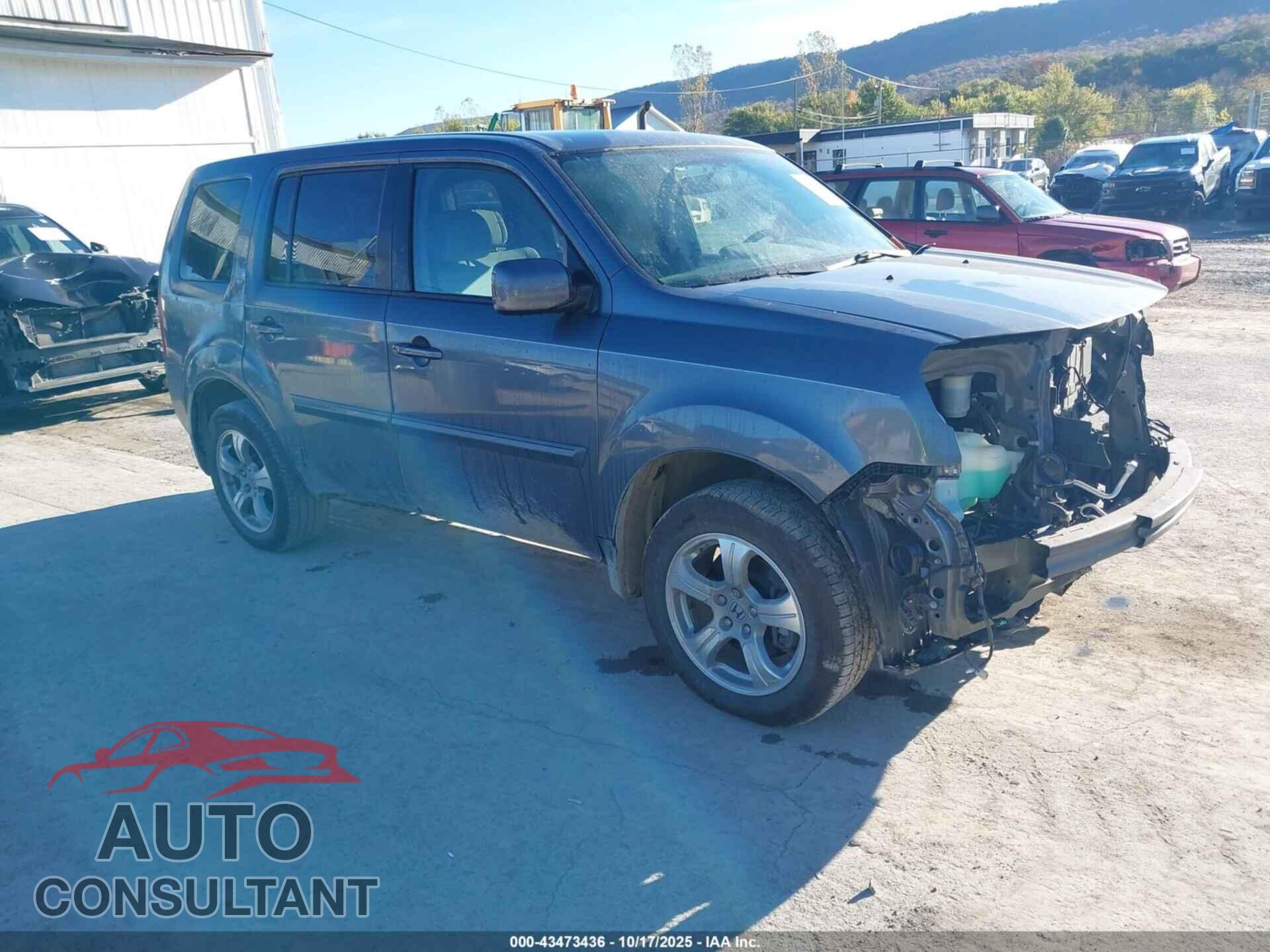 HONDA PILOT 2015 - 5FNYF4H47FB013421