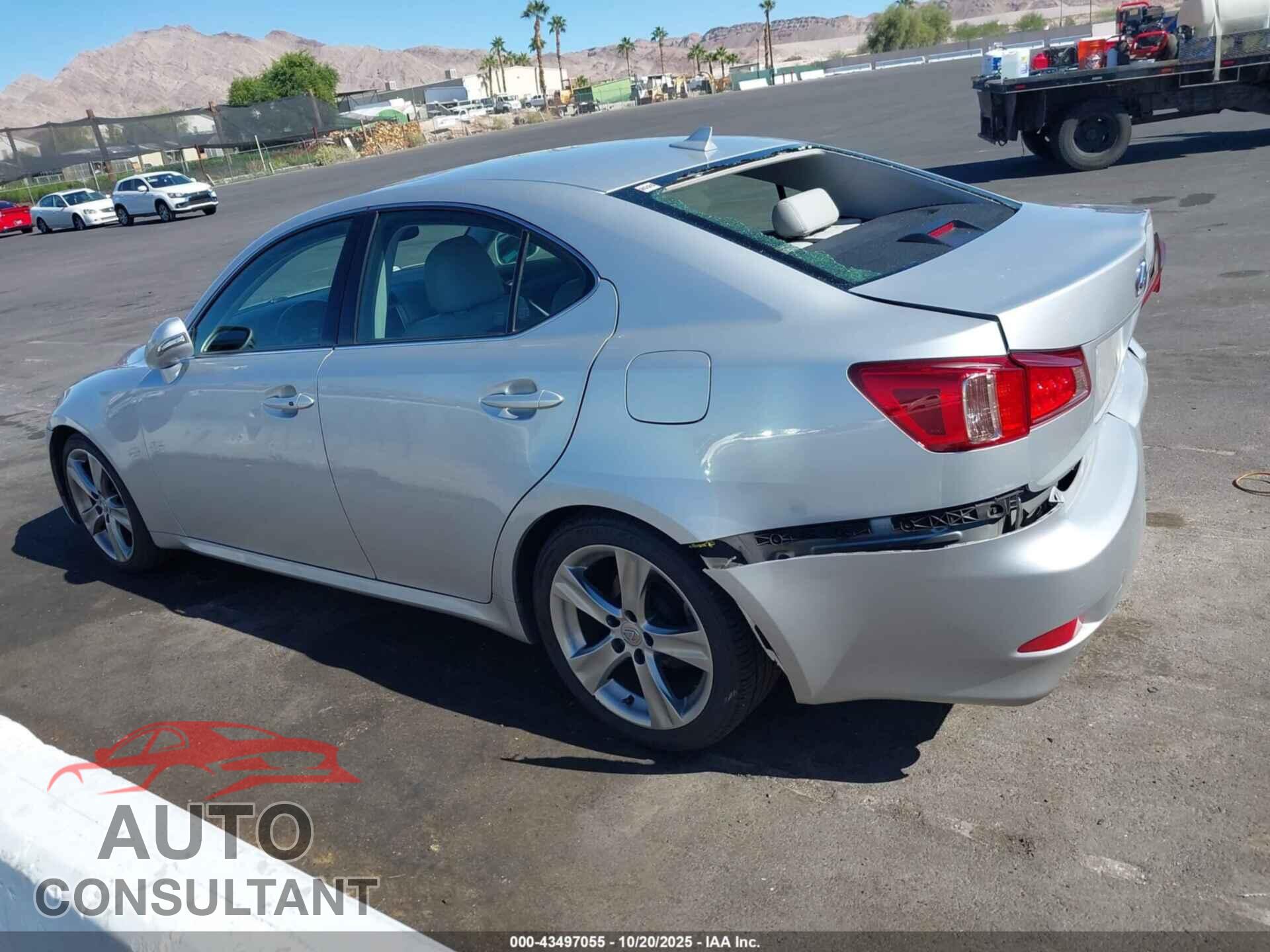LEXUS IS 250 2012 - JTHBF5C2XC5165125