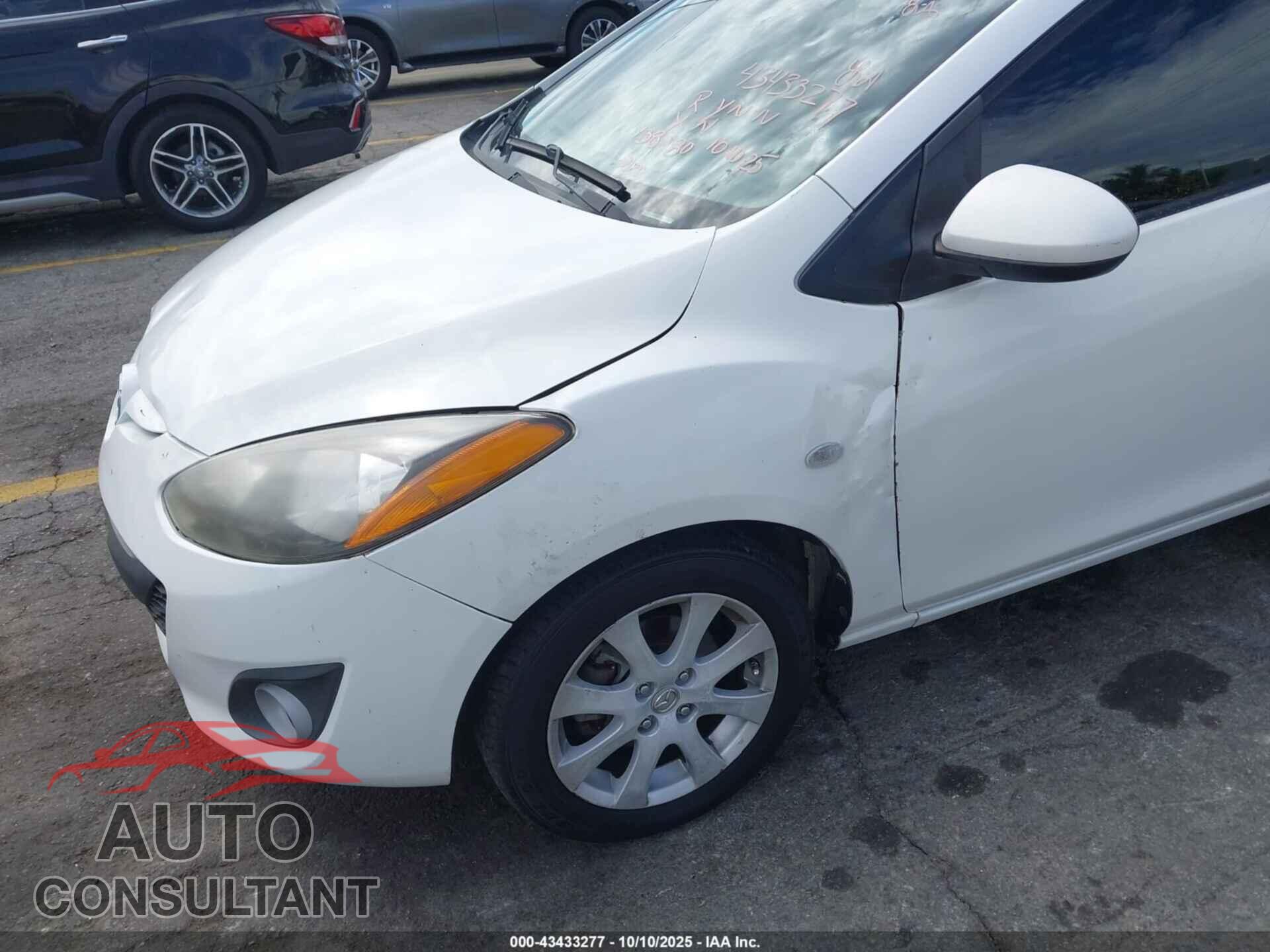MAZDA MAZDA2 2011 - JM1DE1HZ6B0103342