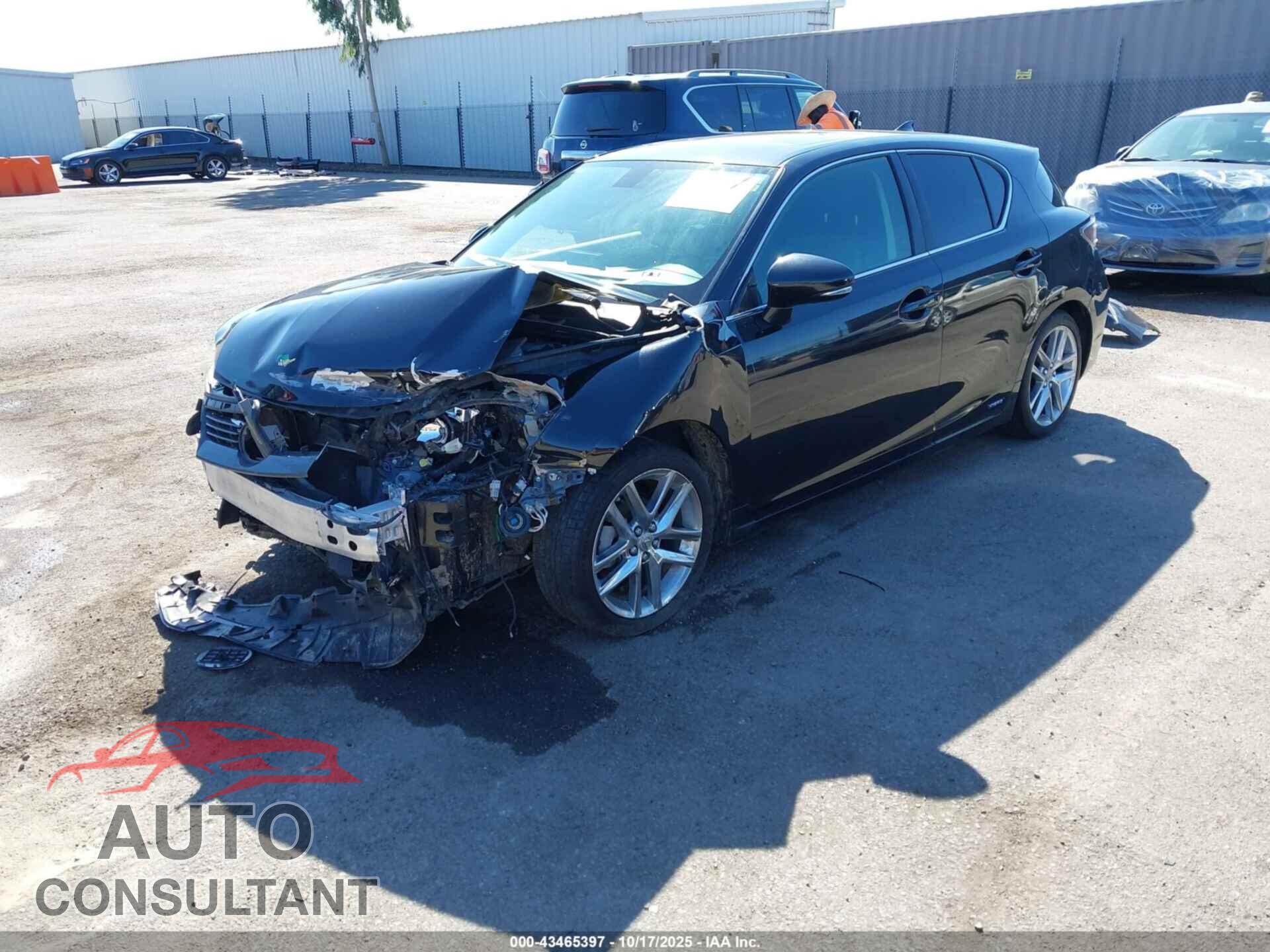 LEXUS CT 200H 2017 - JTHKD5BH0H2288176