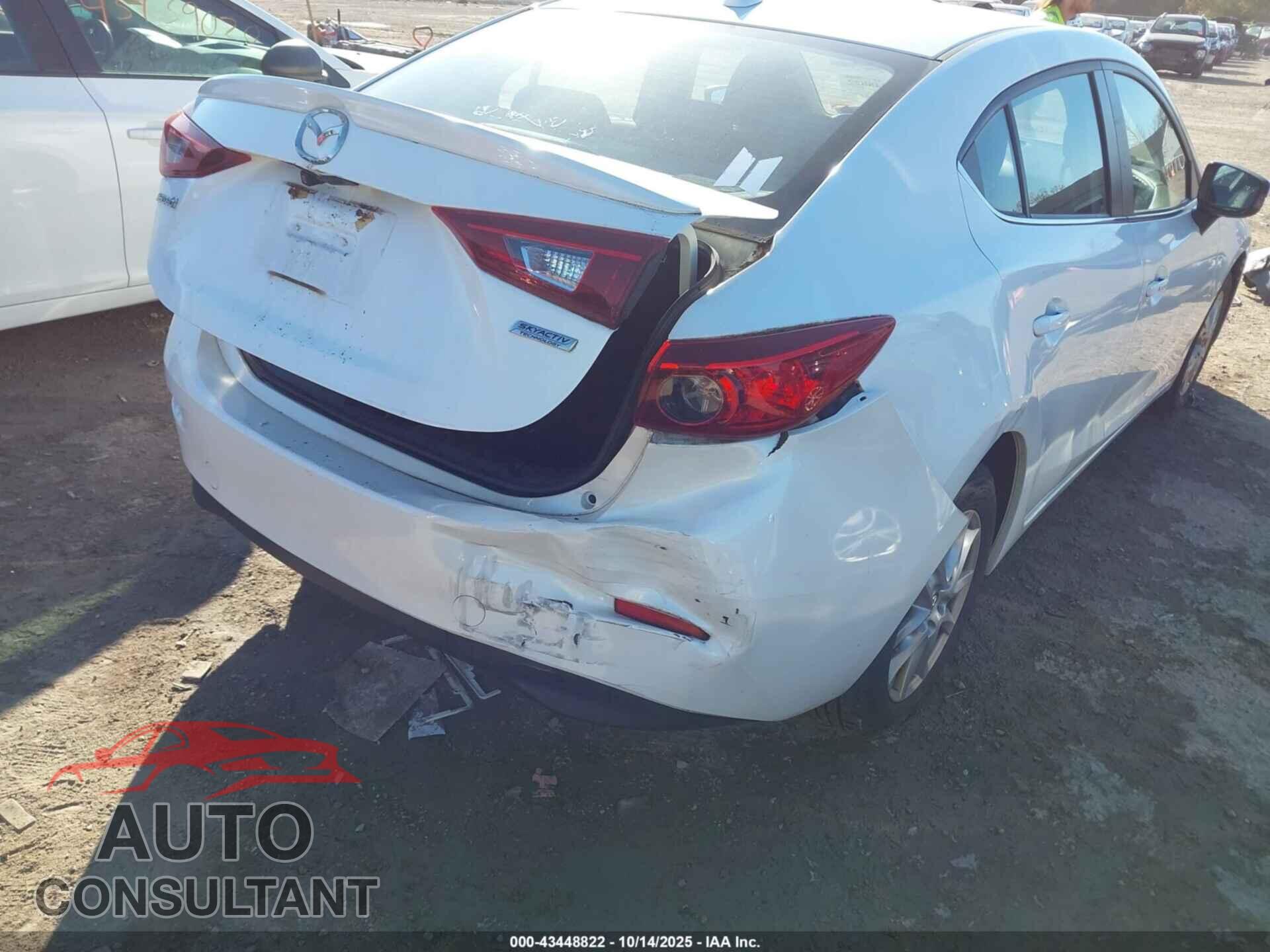MAZDA MAZDA3 2014 - JM1BM1V71E1126846