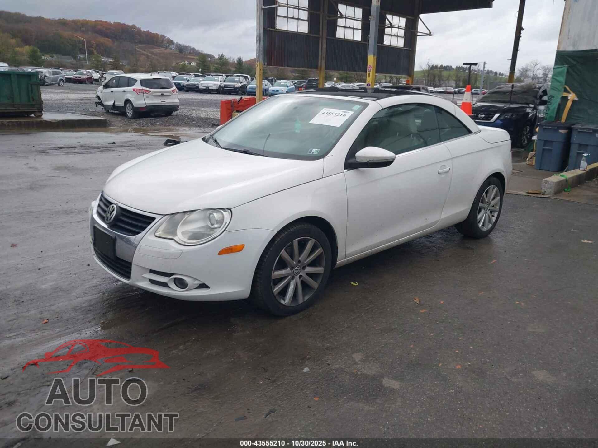 VOLKSWAGEN EOS 2010 - WVWAA7AH3AV011559