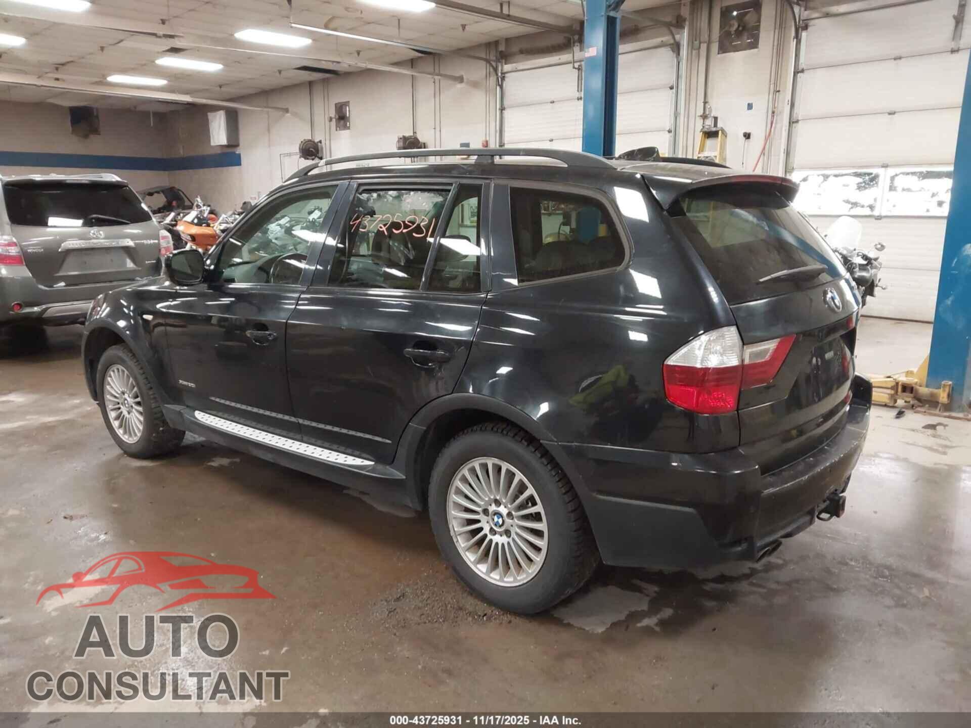 BMW X3 2010 - WBXPC9C47AWJ36992