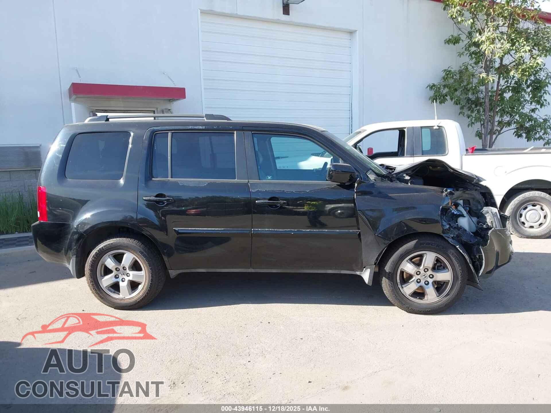 HONDA PILOT 2011 - 5FNYF3H42BB016621