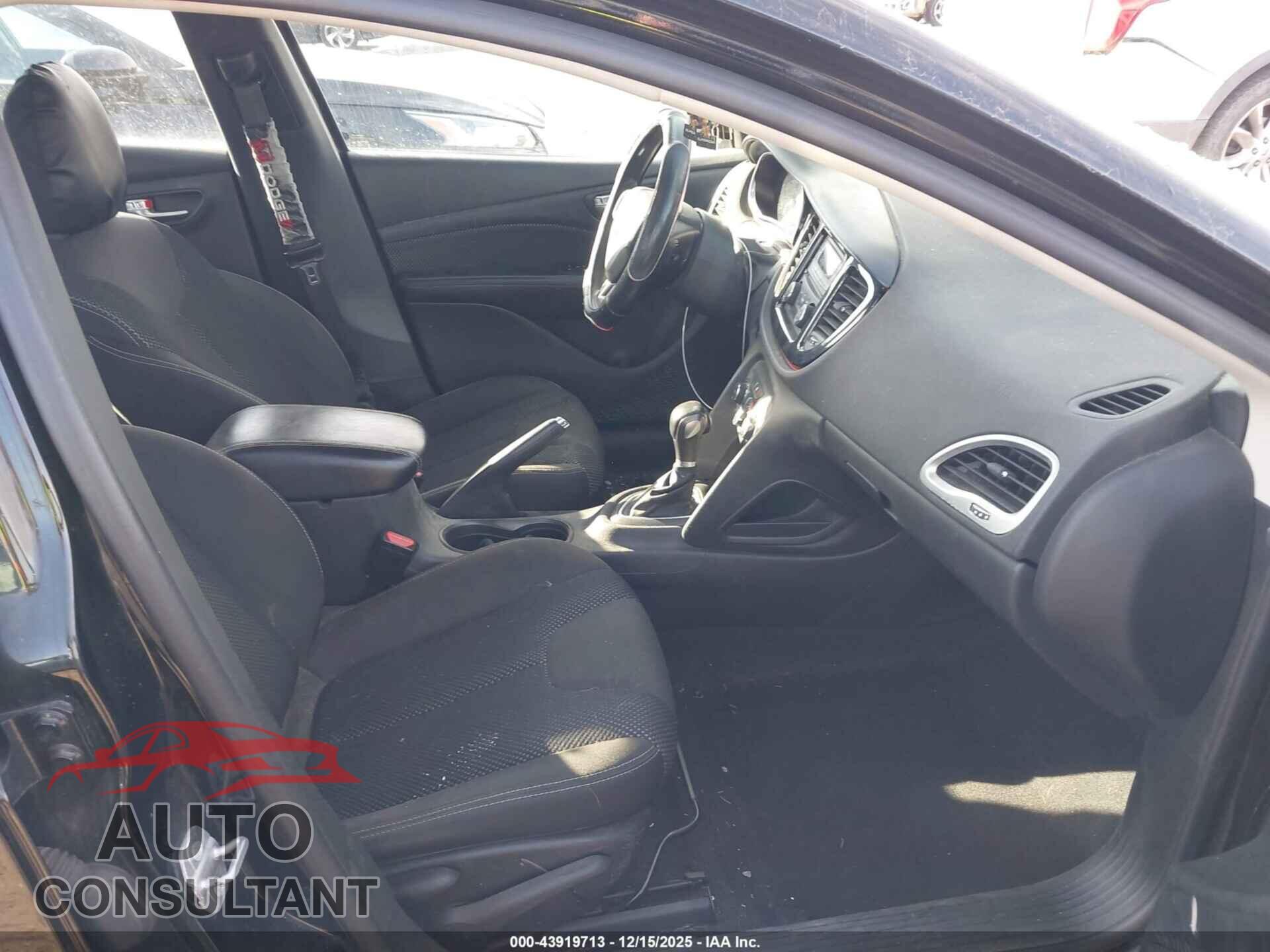 DODGE DART 2016 - 1C3CDFBB9GD728054