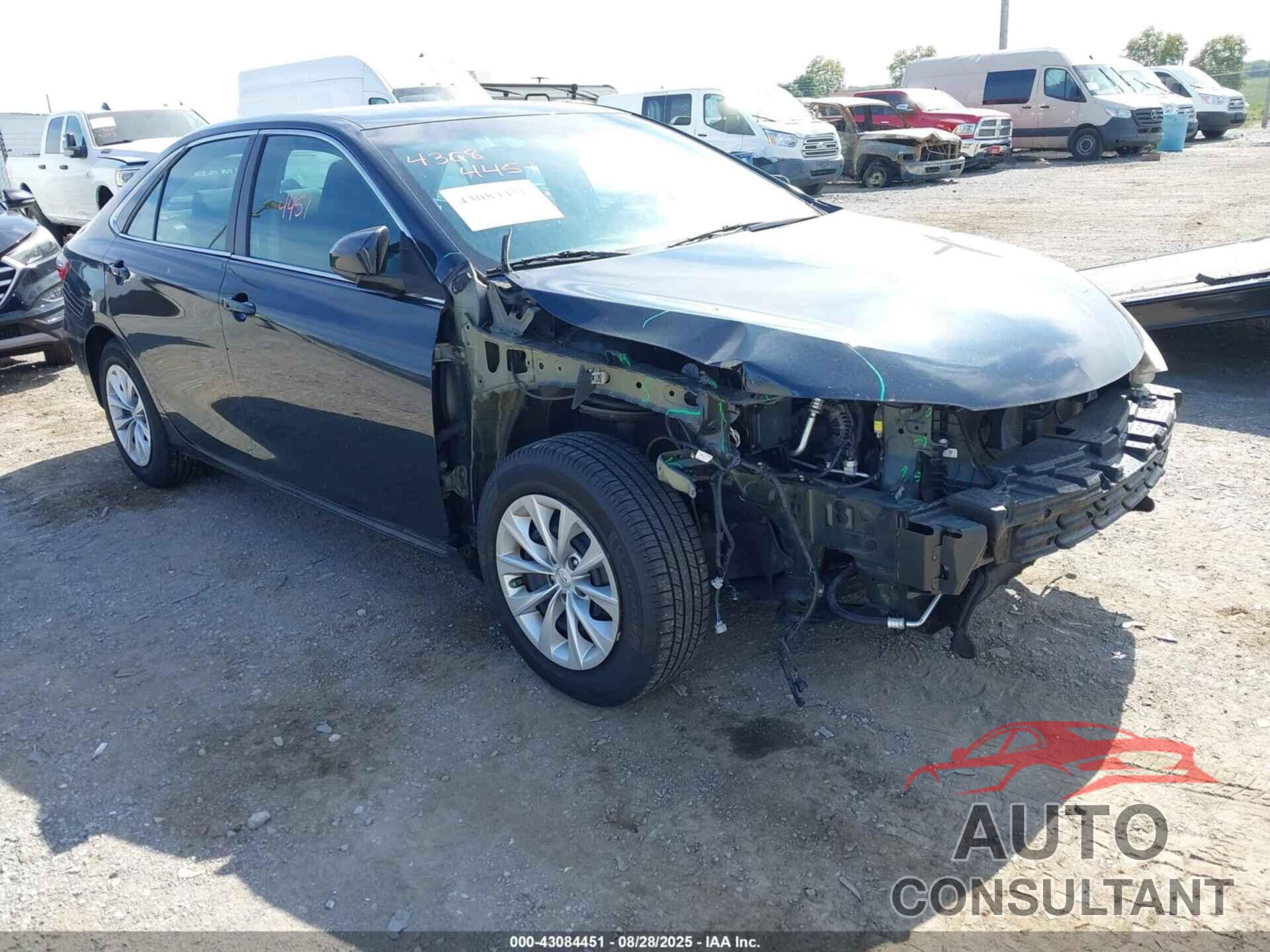 TOYOTA CAMRY 2017 - 4T1BF1FK0HU615623