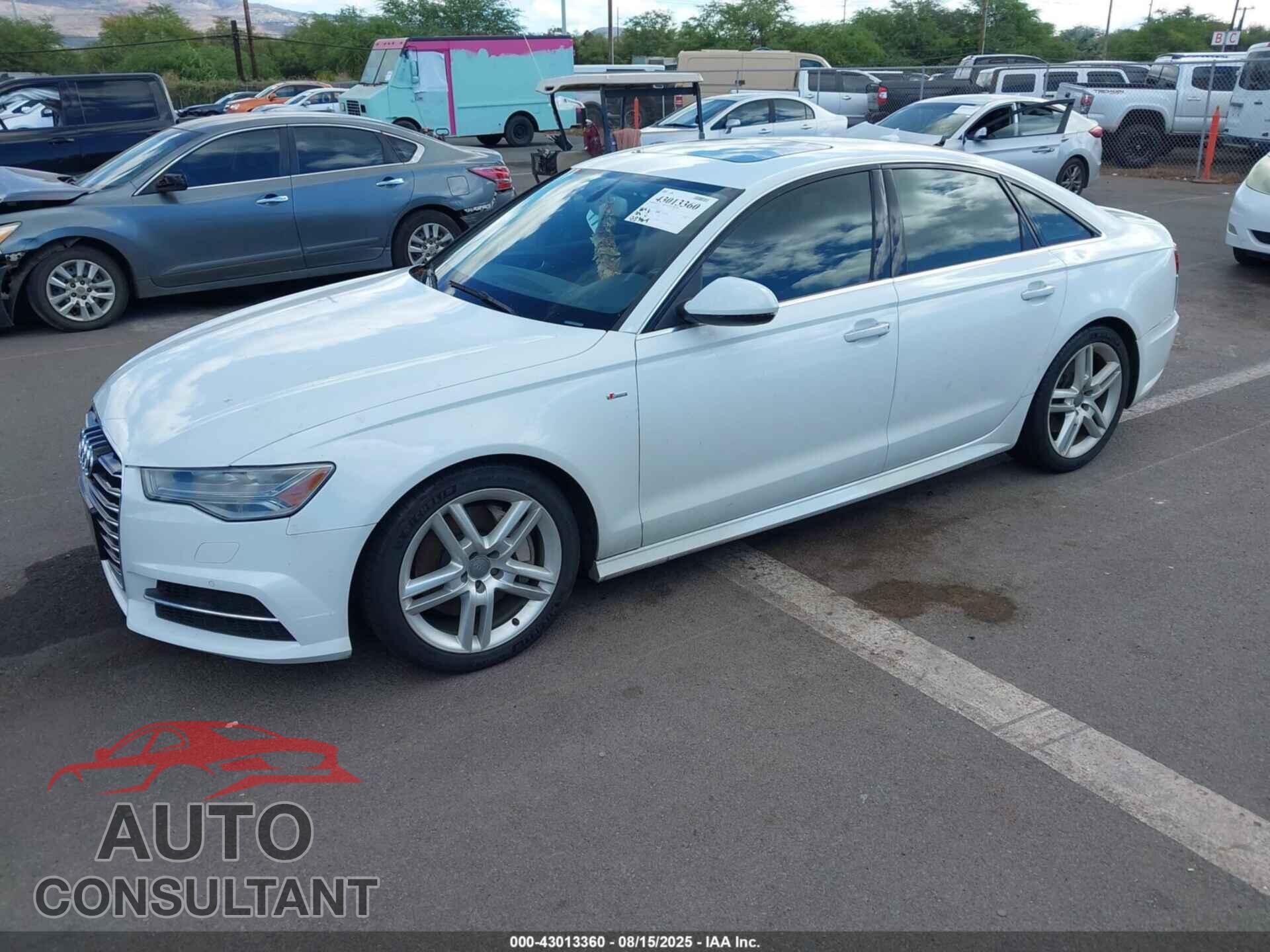 AUDI A6 2016 - WAUGFAFC3GN085236