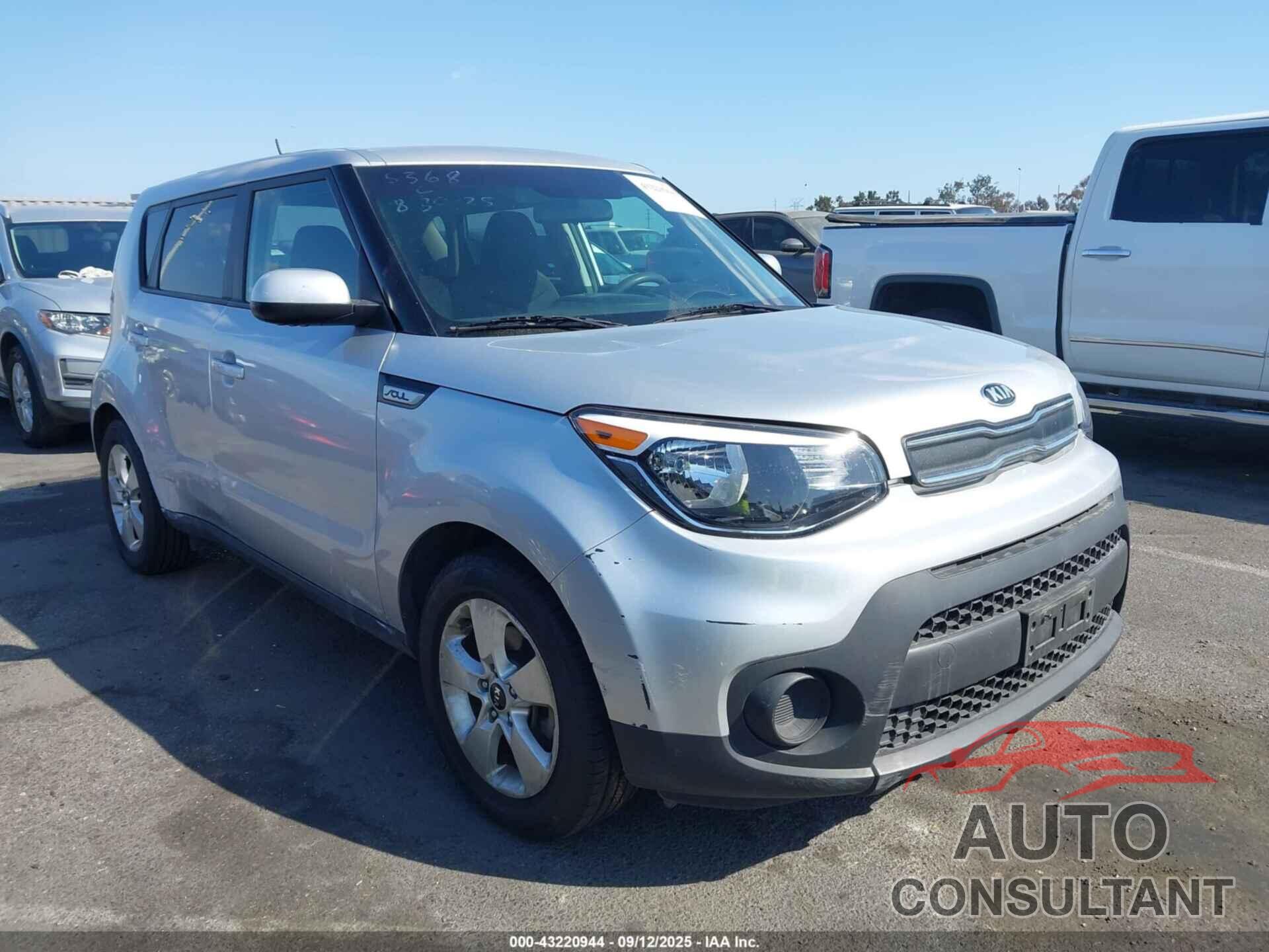 KIA SOUL 2019 - KNDJN2A28K7693864