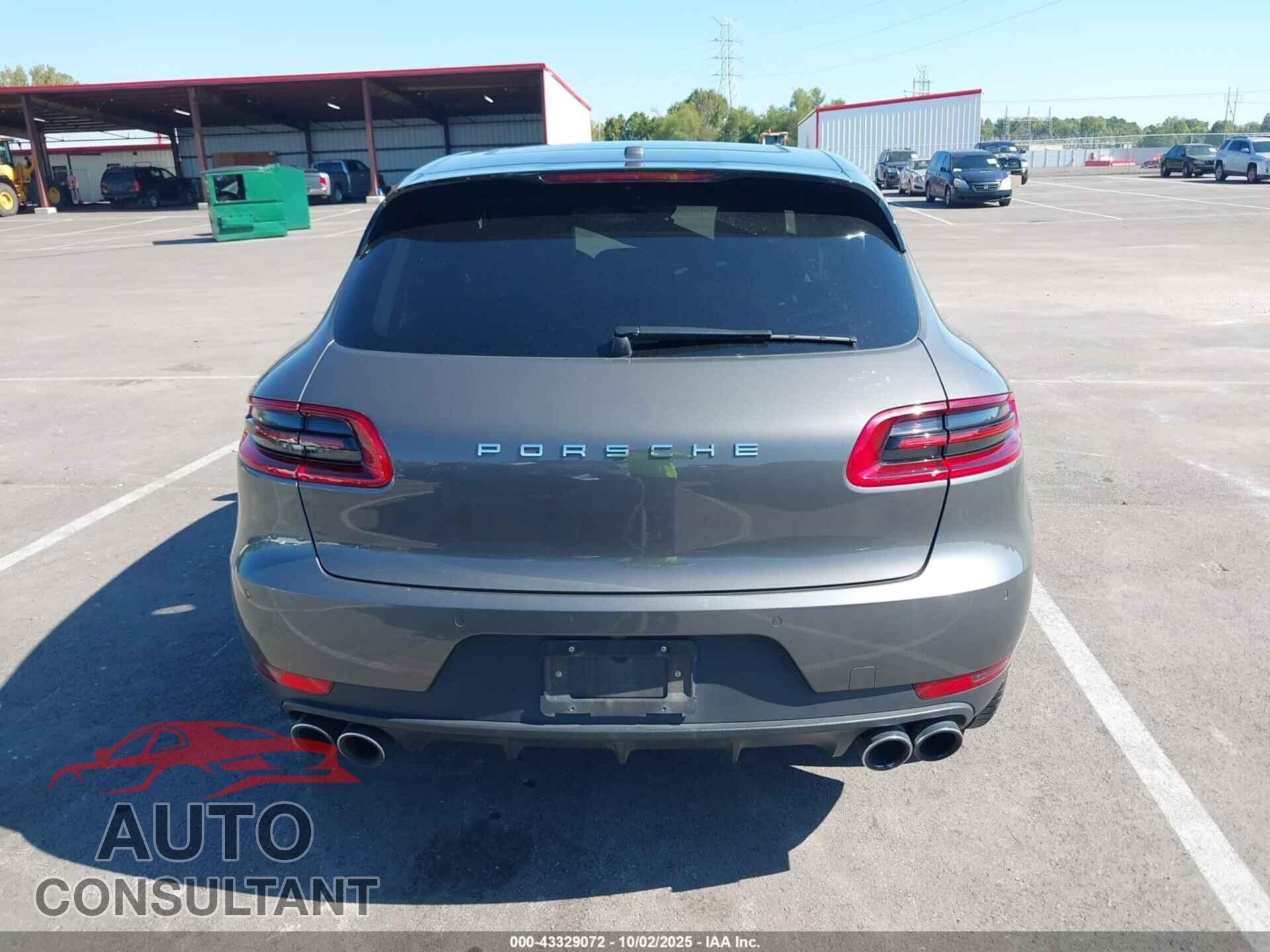 PORSCHE MACAN 2017 - WP1AA2A50HLB08019