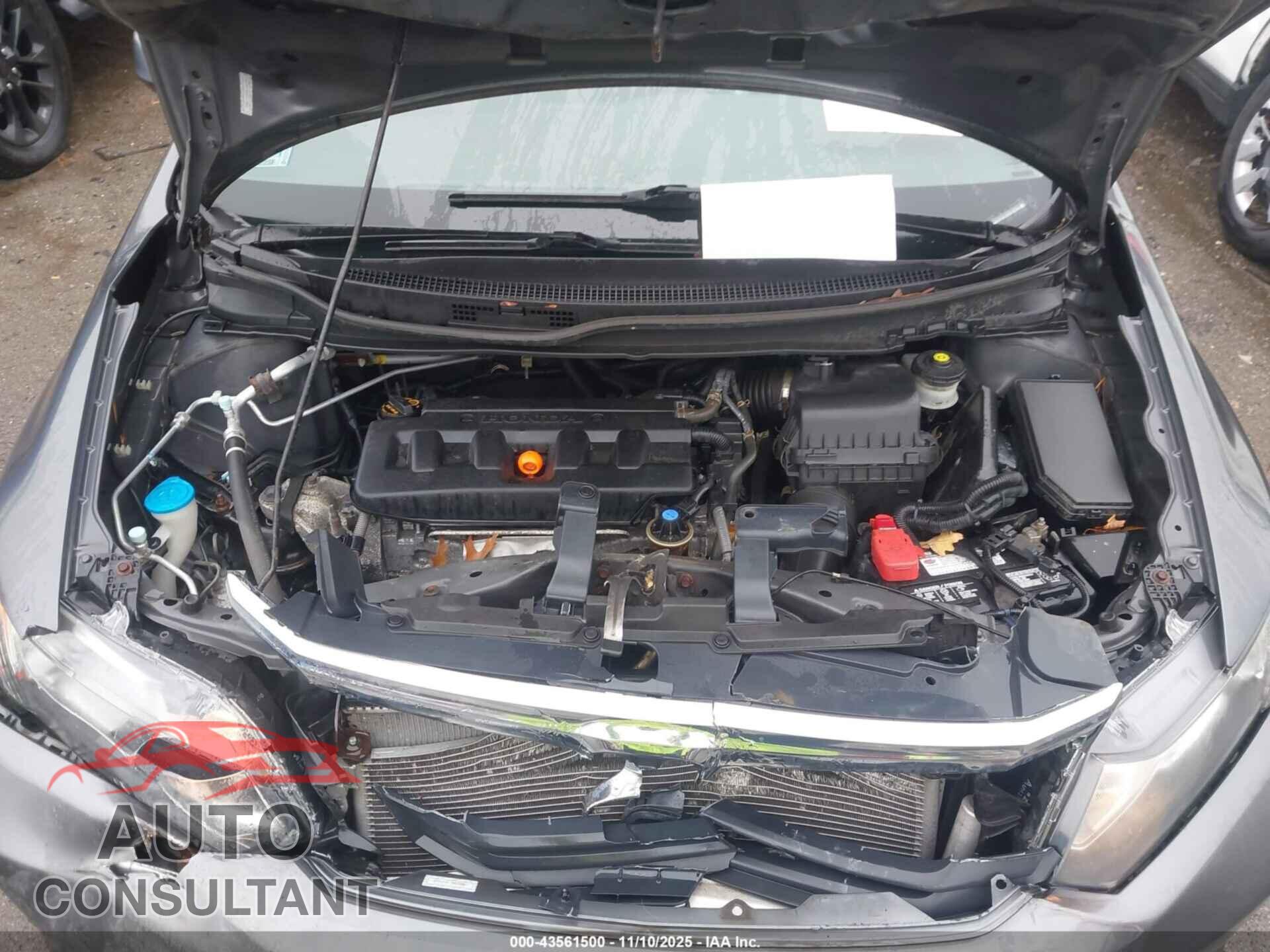 HONDA CIVIC 2012 - 2HGFB2F68CH518886