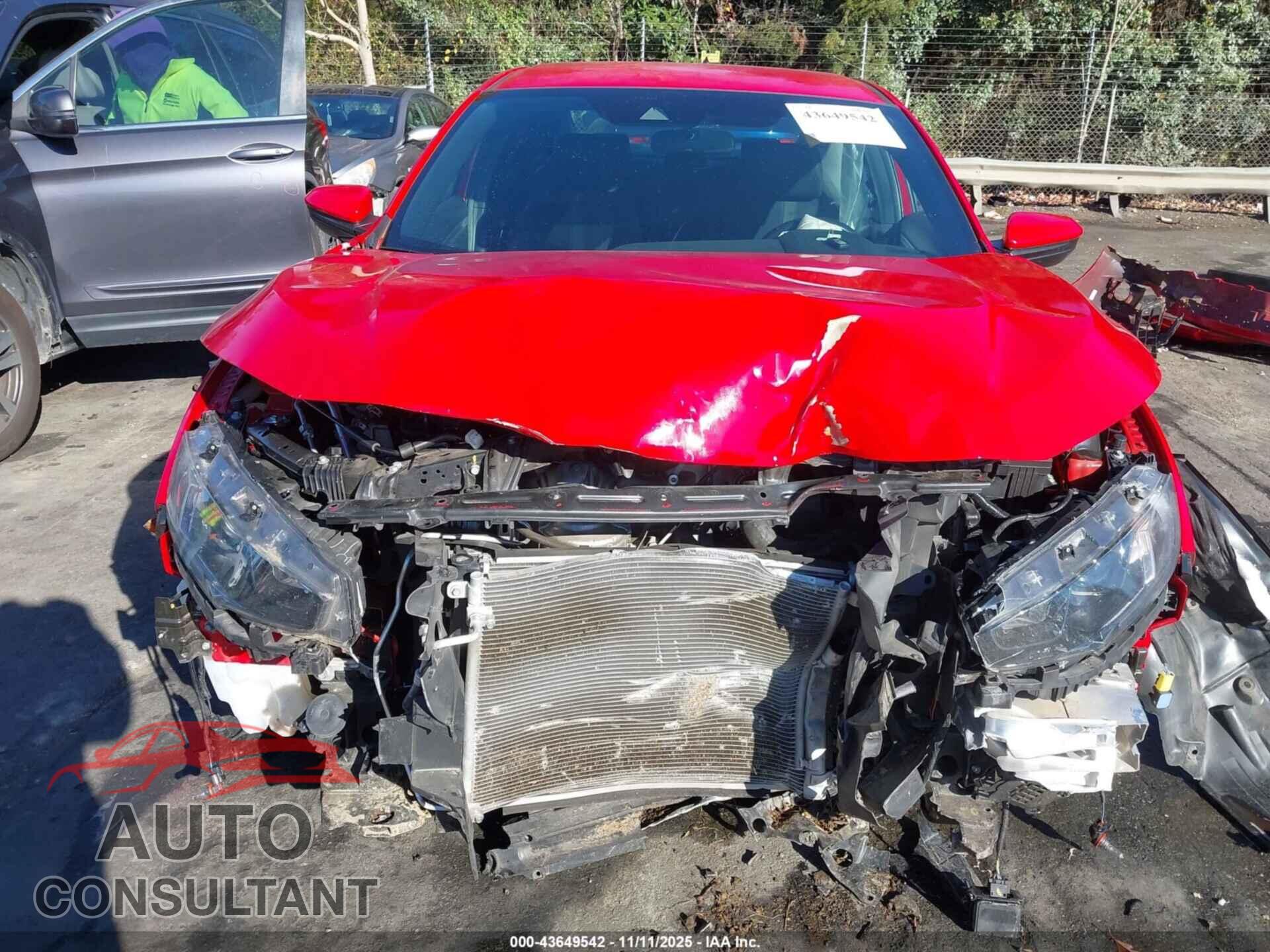 HONDA CIVIC 2019 - 2HGFC2F81KH501442