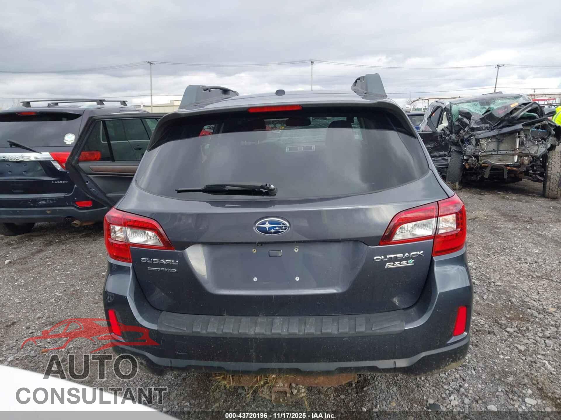 SUBARU OUTBACK 2015 - 4S4BSANC2F3226796