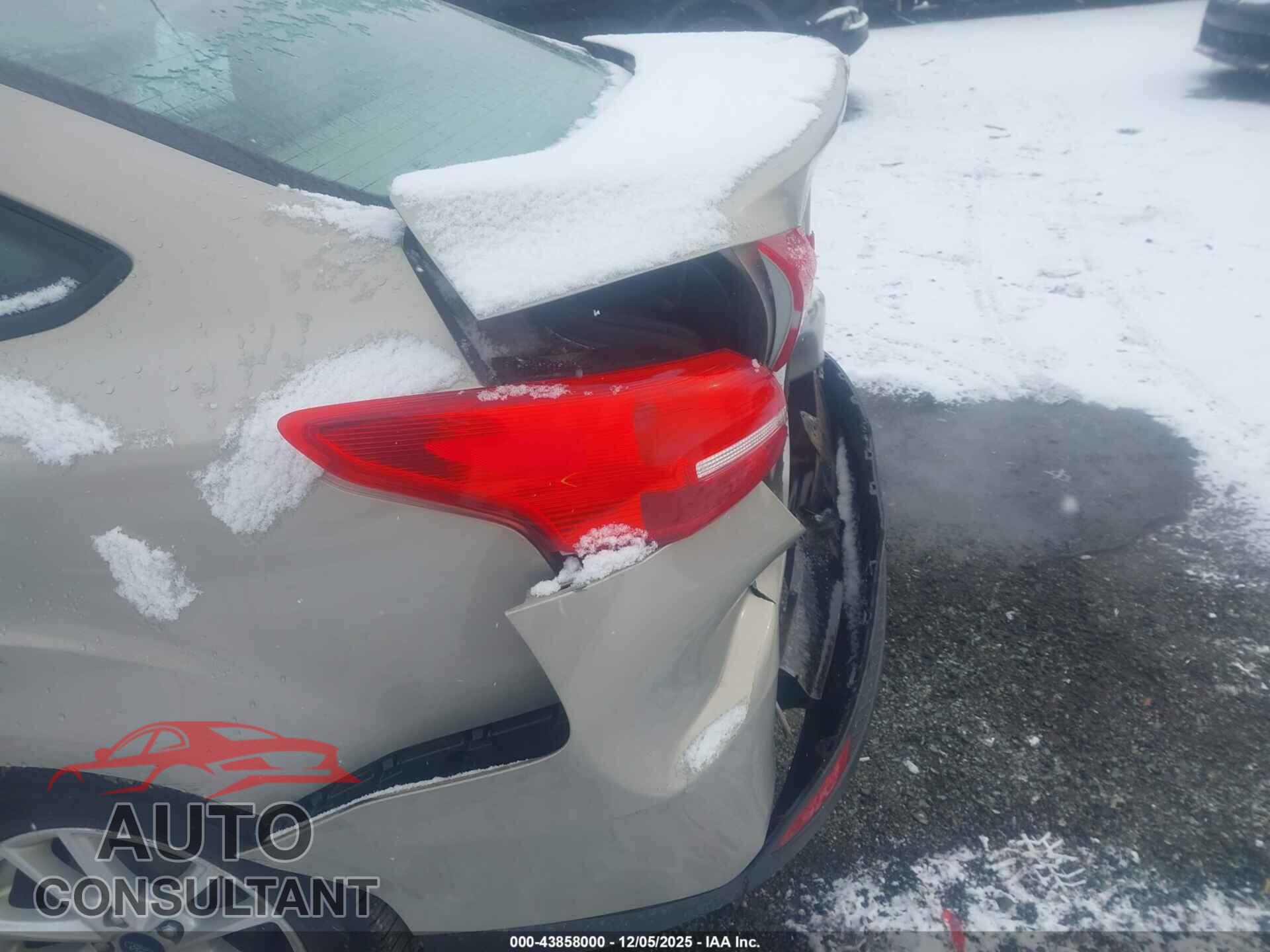 FORD FOCUS 2016 - 1FADP3F23GL354925